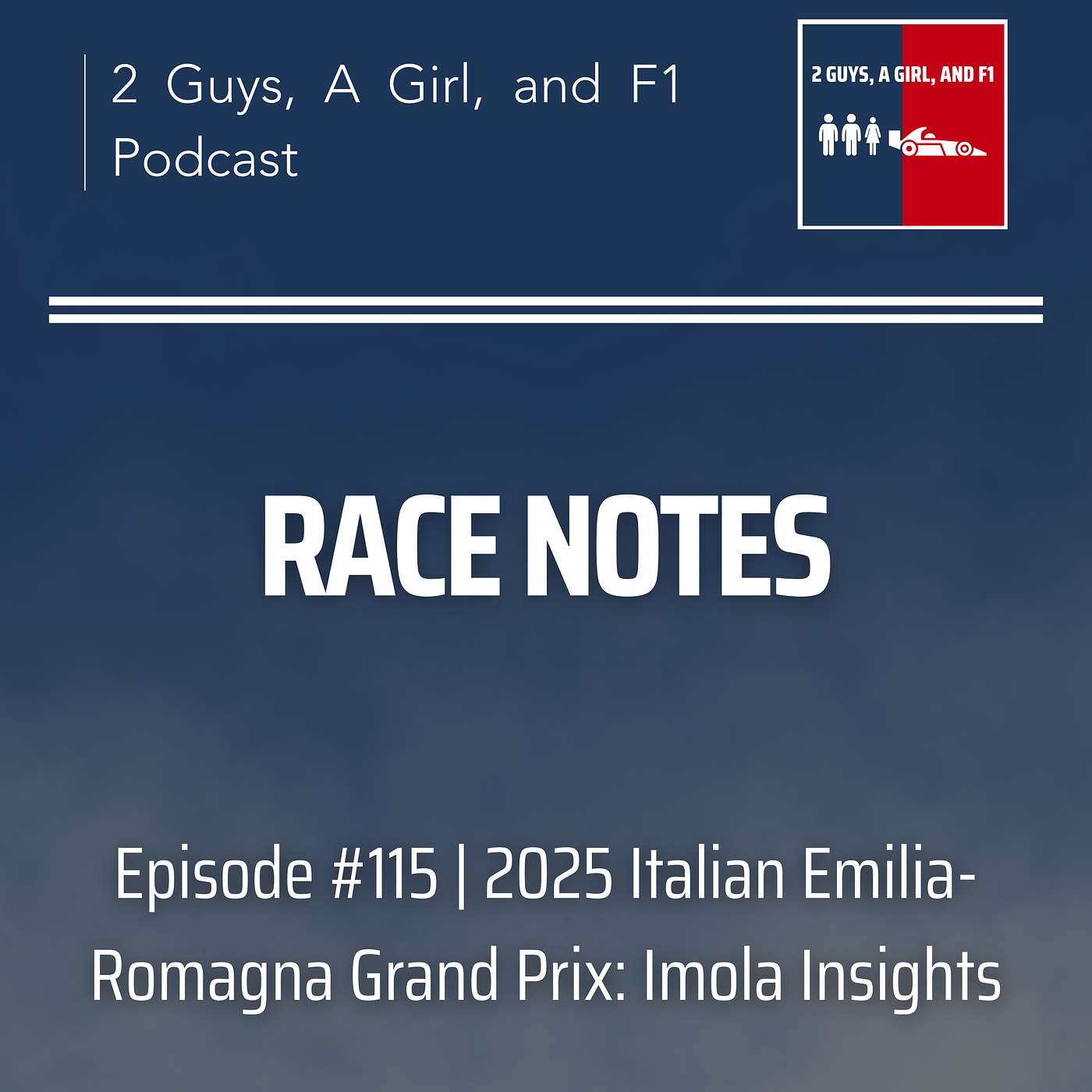 Race Notes | 2025 Italian Emilia-Romagna Grand Prix | Epi#115 | Imola Insights: Strategy Shifts, Overtake Drama, and Italian F1 Passion