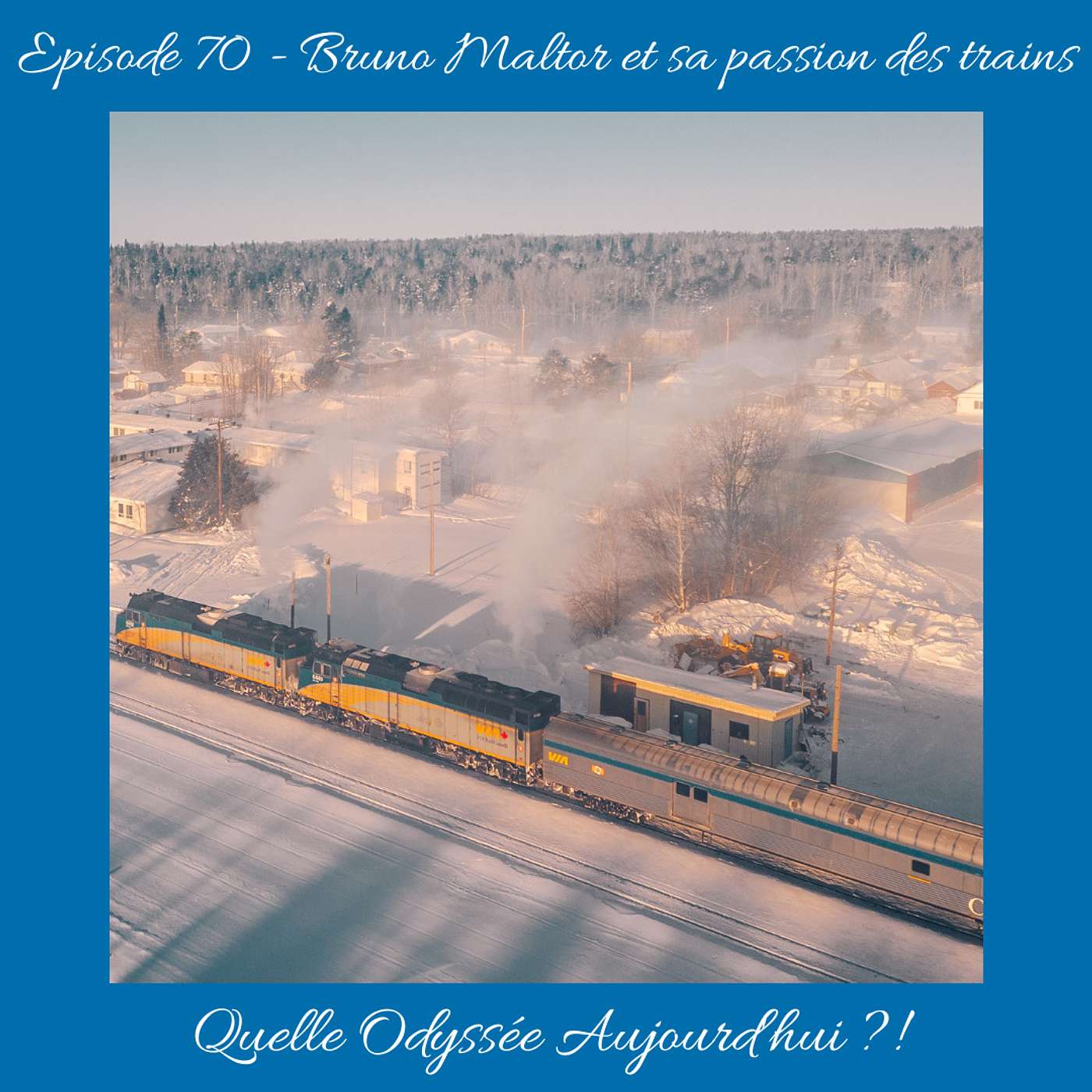 #70 - Bruno Maltor et sa passion des trains de nuit