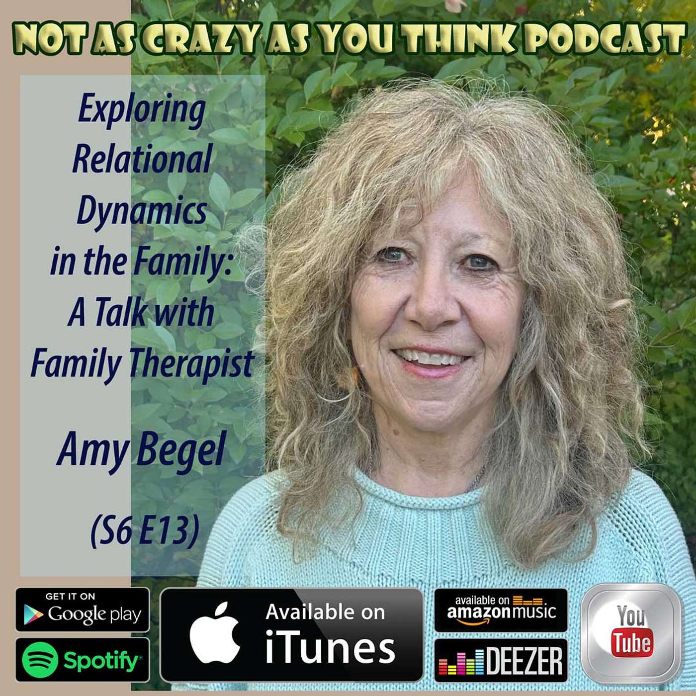 Exploring Relational Dynamics in the Family: A Talk with Family Therapist Amy Begel (S6 E13)