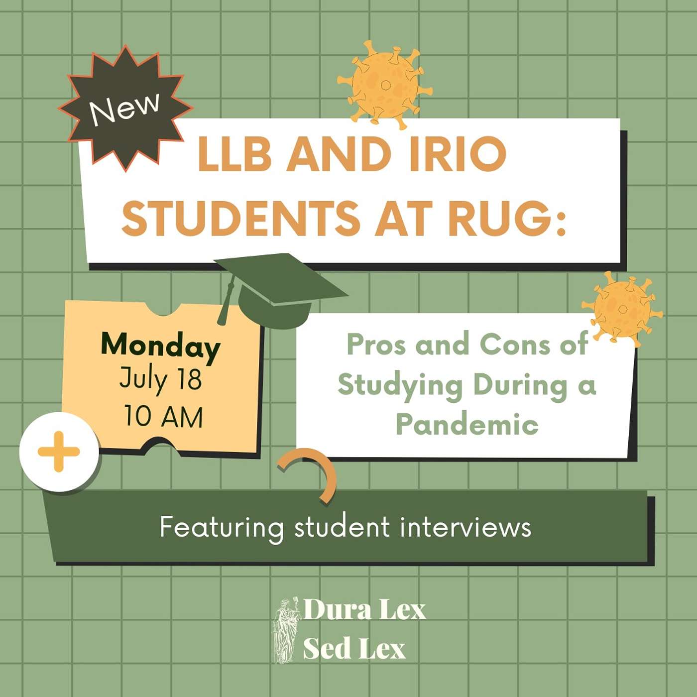 LLB and IRIO Students at RUG: Pros and Cons of Studying During a Pandemic
