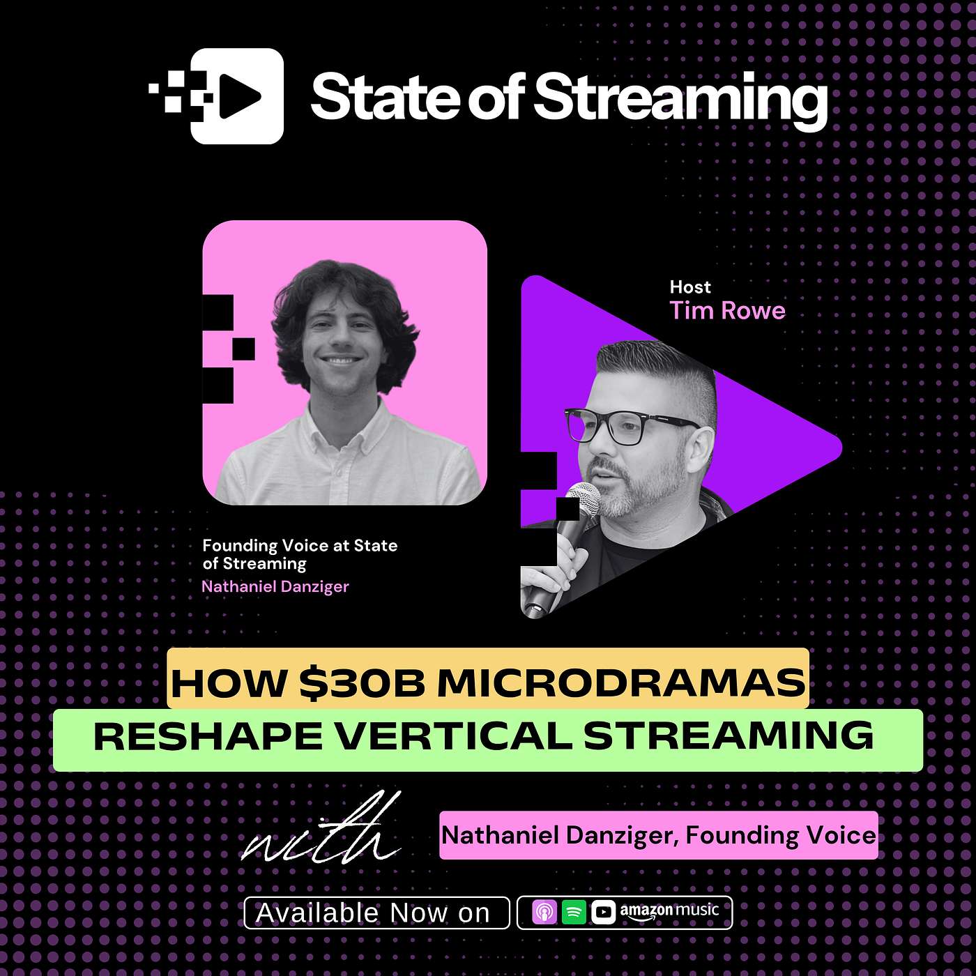 How $30B Microdramas Reshape Vertical Streaming with Nathaniel Danziger, Founding Voice at SOS. episode artwork