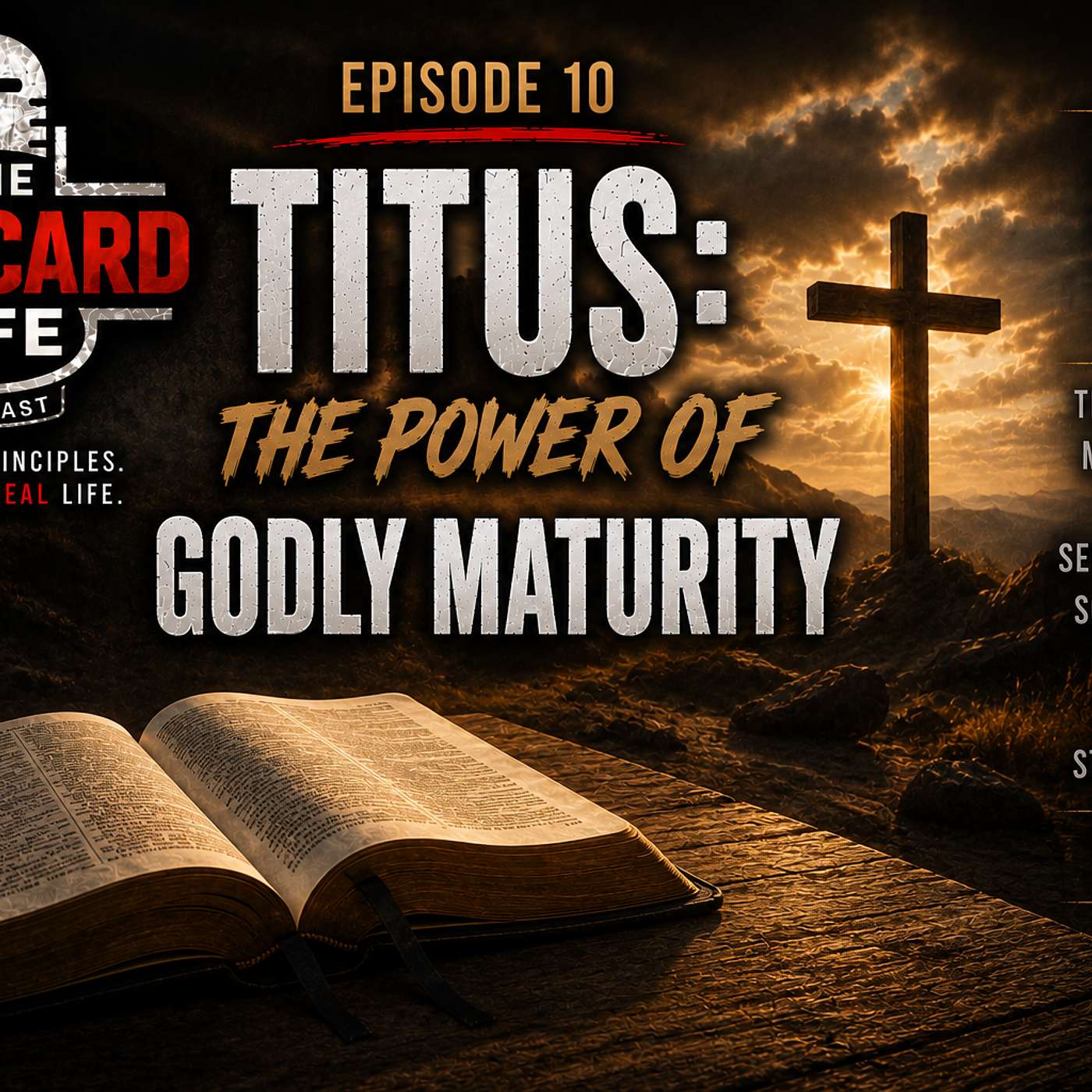 Episode 10: Titus - The Power of Godly Maturity | The MANCARD Life Podcast episode artwork