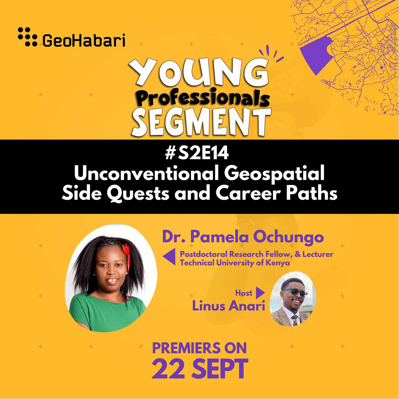 S2E14: The Young Professionals Segment:Unconventional Geospatial Side Quests, Navigating Geospatial Careers Differently