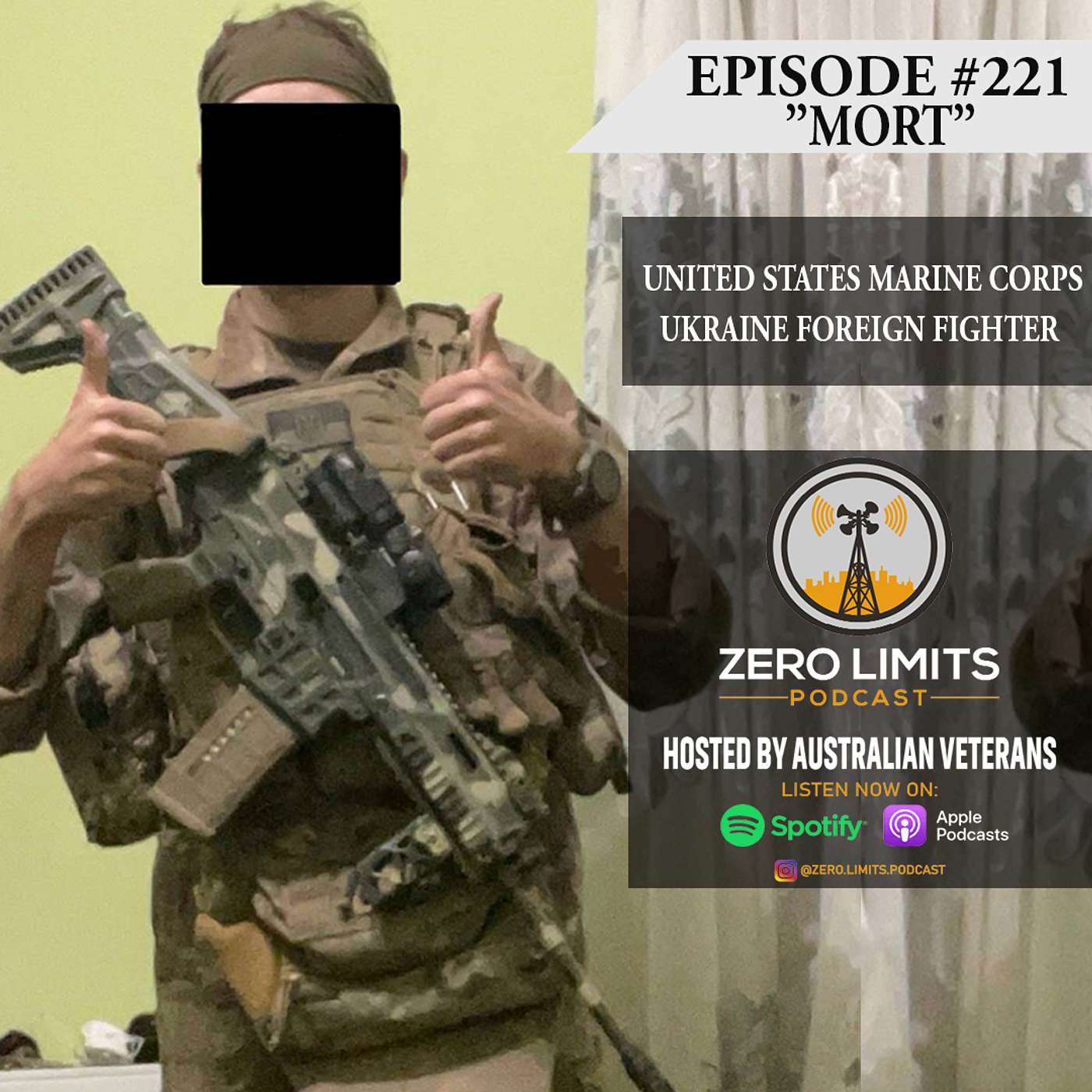 Ep. 221 "Mort" United States Marine Corps & Ukraine Foreign Fighter