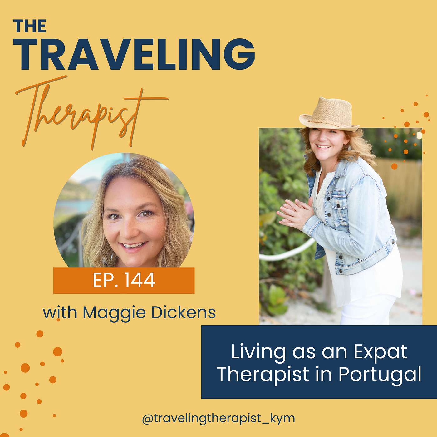 144. Living as an Expat Therapist in Portugal with Maggie Dickens