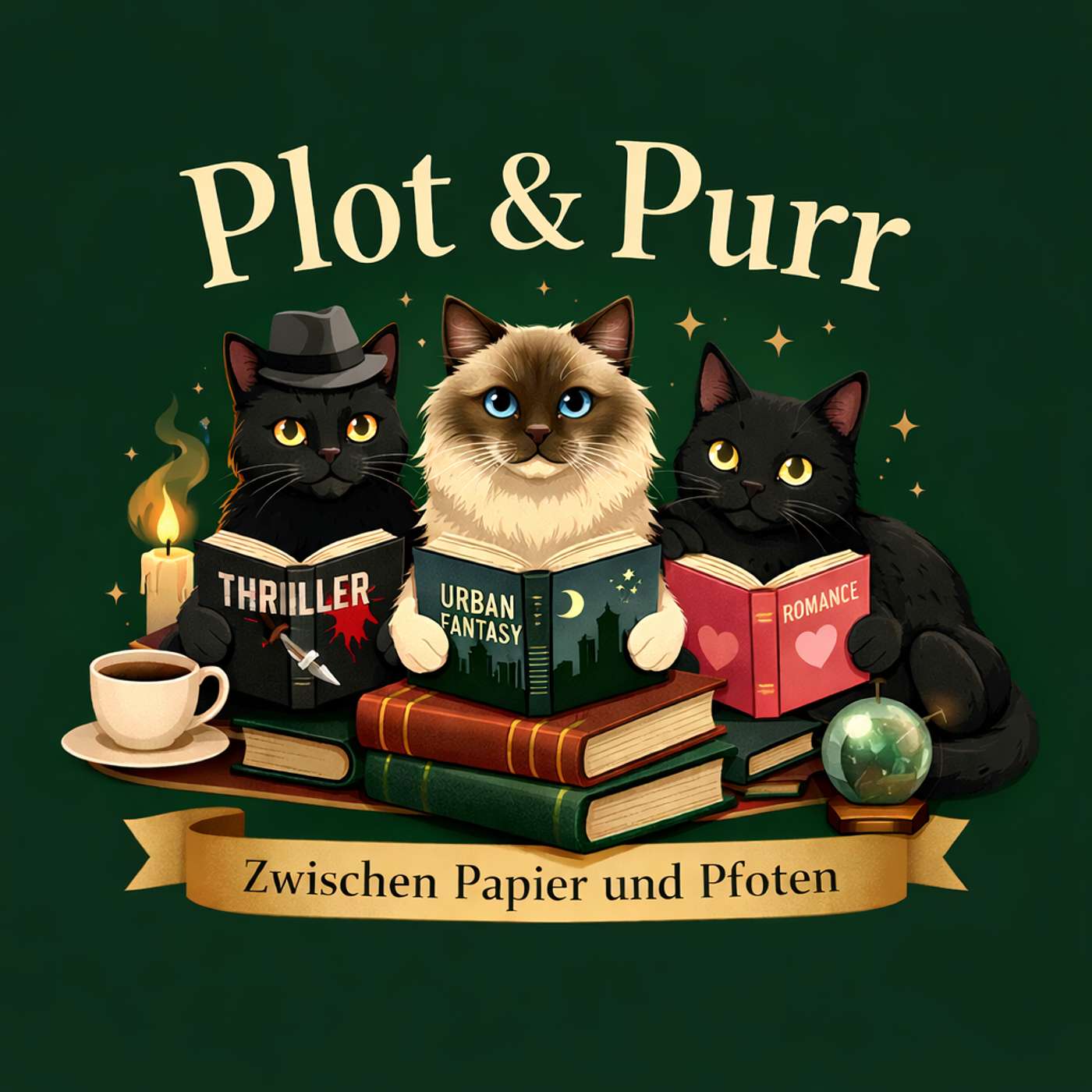 Plot & Purr - Zwischen Papier und Pfoten