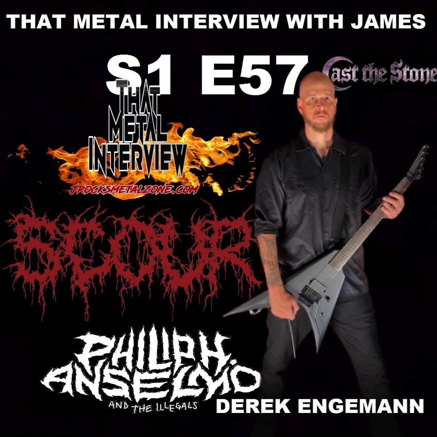 Derek Engemann of SCOUR, PHILIP ANSELMO & THE ILLEGALS, CAST THE STONE S1 E57