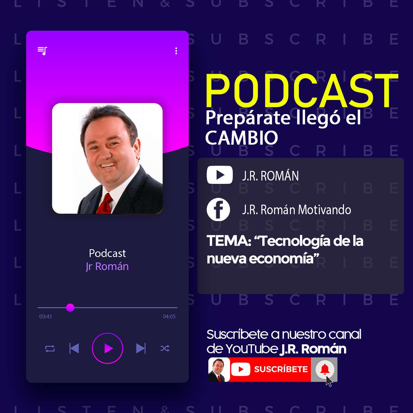 Tecnología de la nueva economía PODCAST PREPÁRATE LLEGÓ EL CAMBIO episode artwork