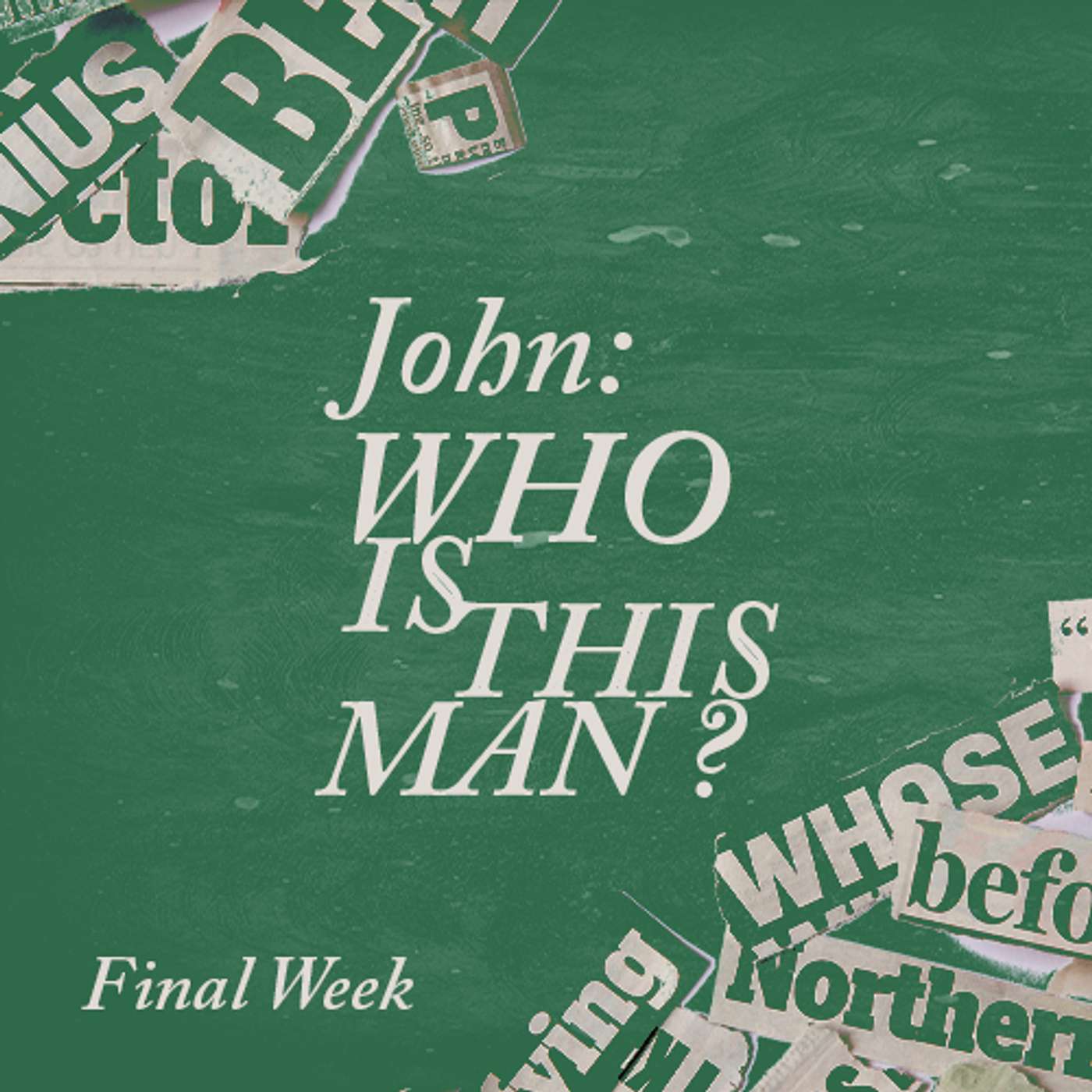 John: Who Is This Man? | Final Week | John McGinley