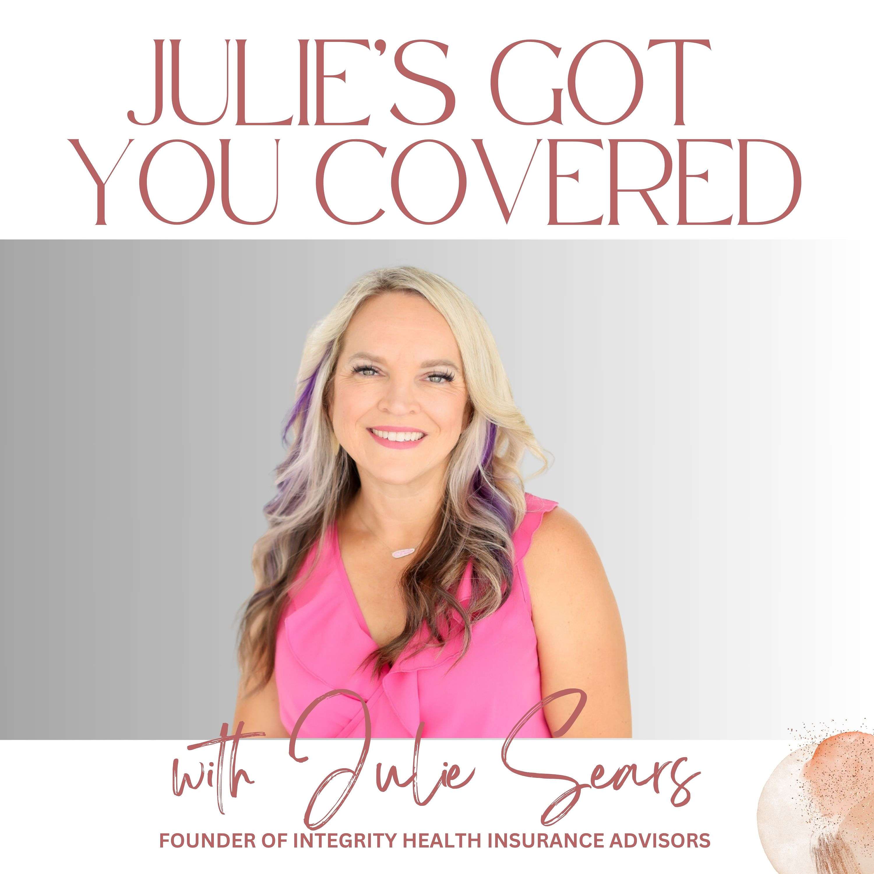 Julie’s Got You Covered podcast artwork