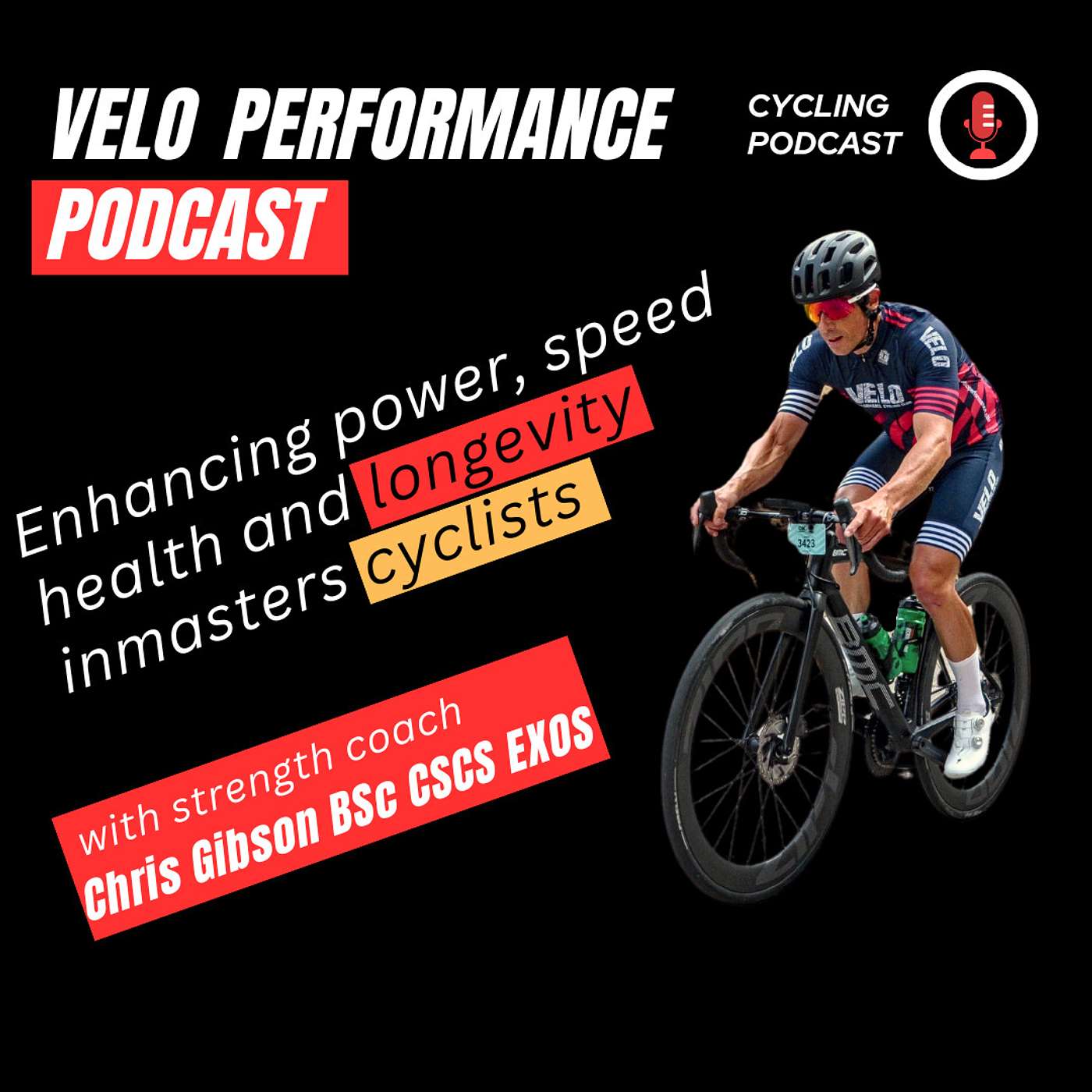 Enhancing Cycling Speed, Power, Health, and Longevity: Strength Training for Masters Cyclists.