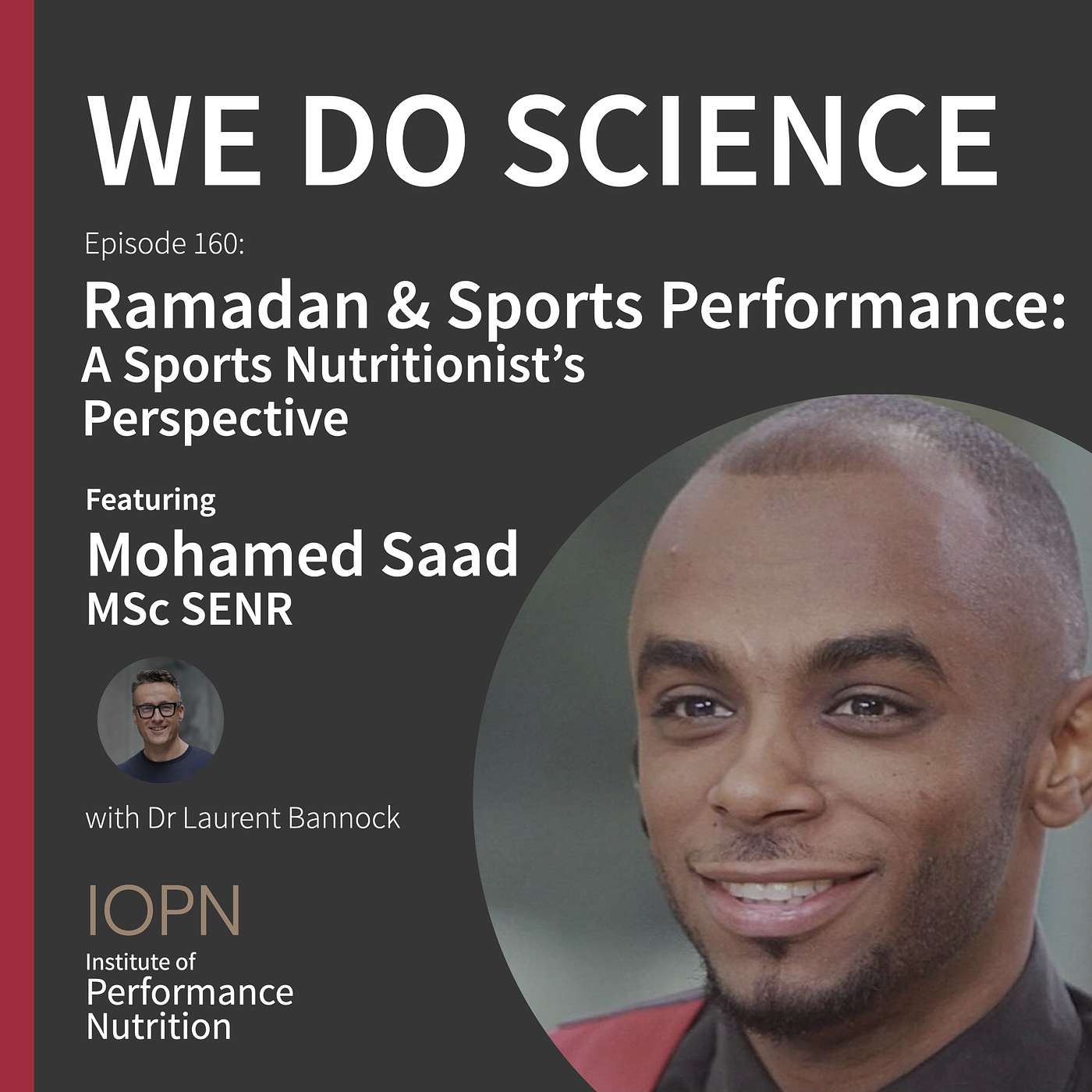 cover of episode "Ramadan and Sports Performance: A Sports Nutritionist's Perspective" with Mohamed Saad MSc SENR