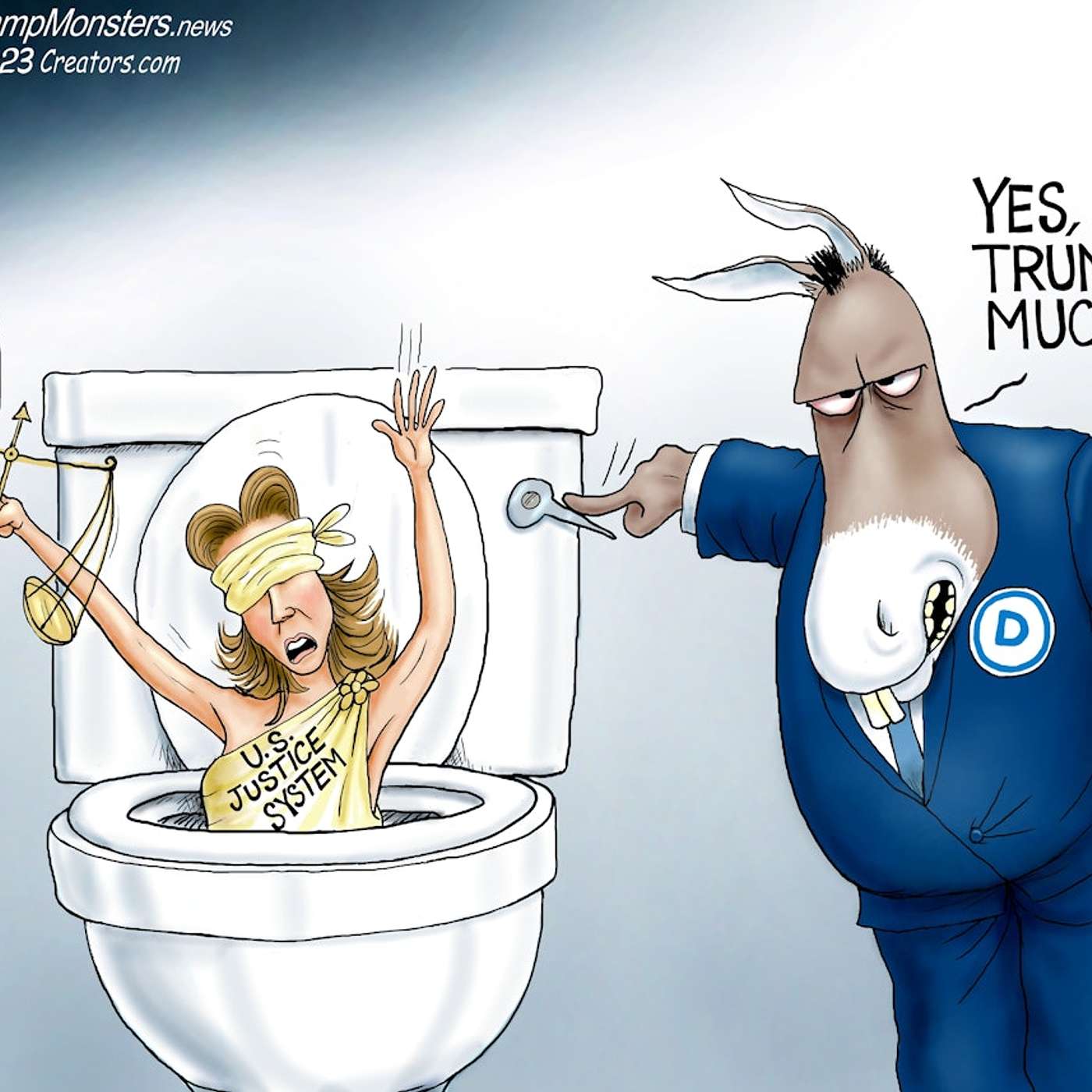 Destroying the Constitution to destroy Trump