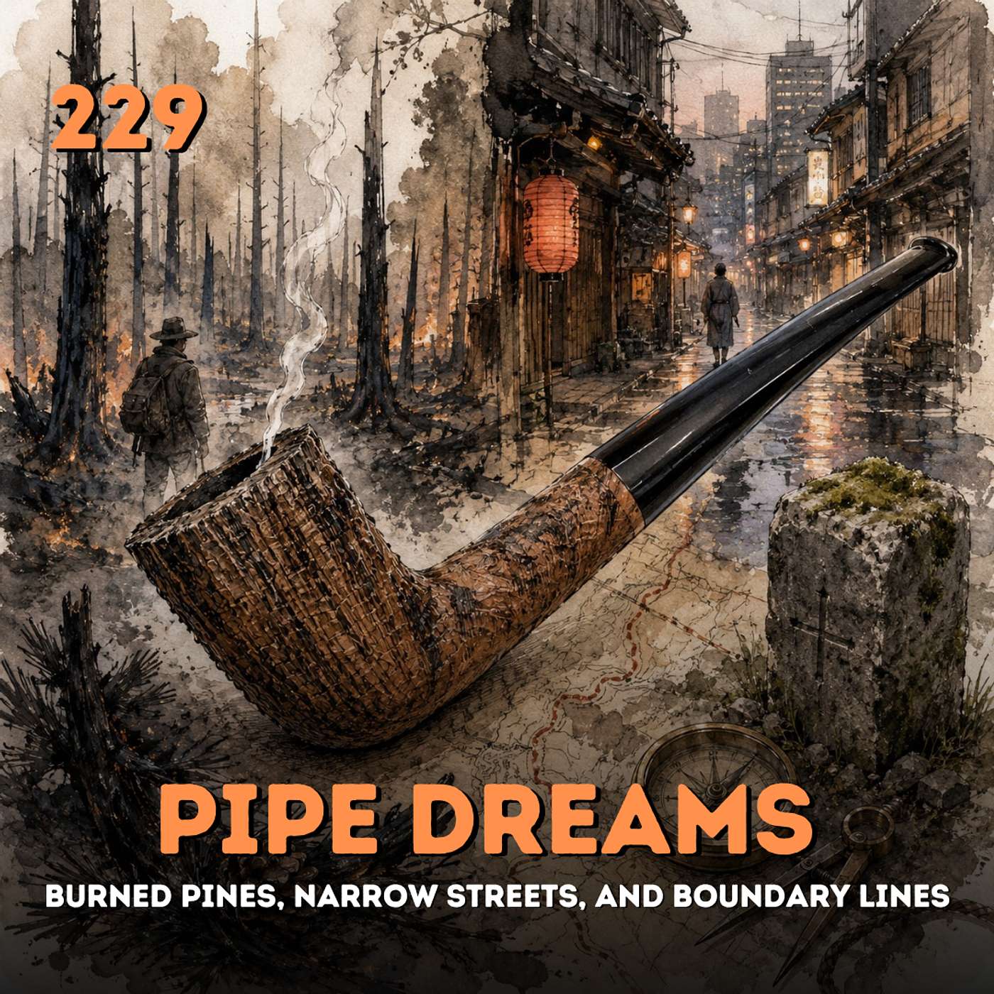 229 Pipe Dreams: Blackened Pines, Narrow Streets, and Boundary Lines episode artwork