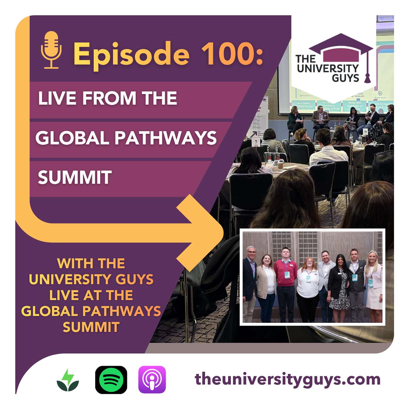 Episode 100: live from the Global Pathways Summit episode artwork