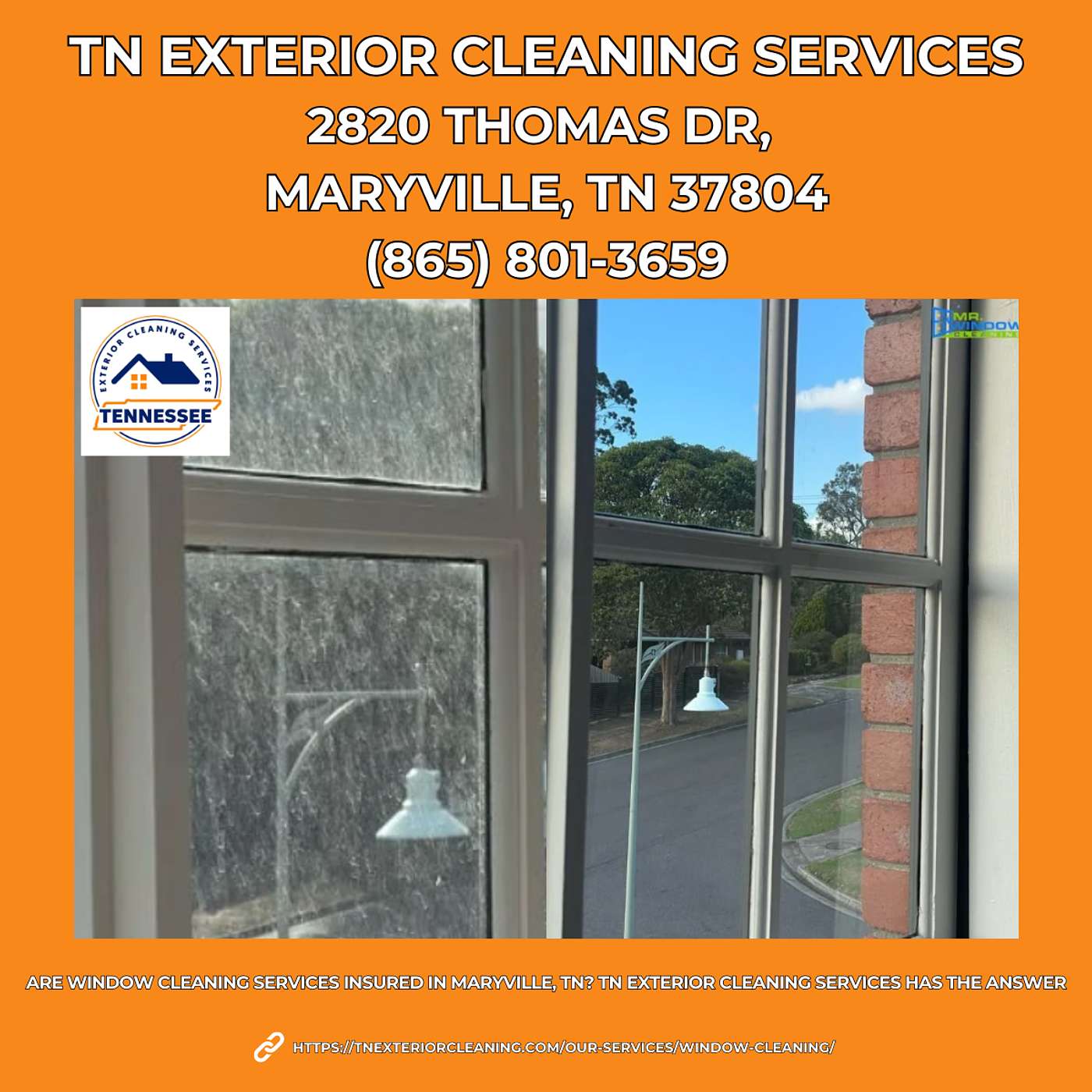 Are Window Cleaning Services Insured in Maryville, TN? TN Exterior Cleaning Services Has the Answer episode artwork