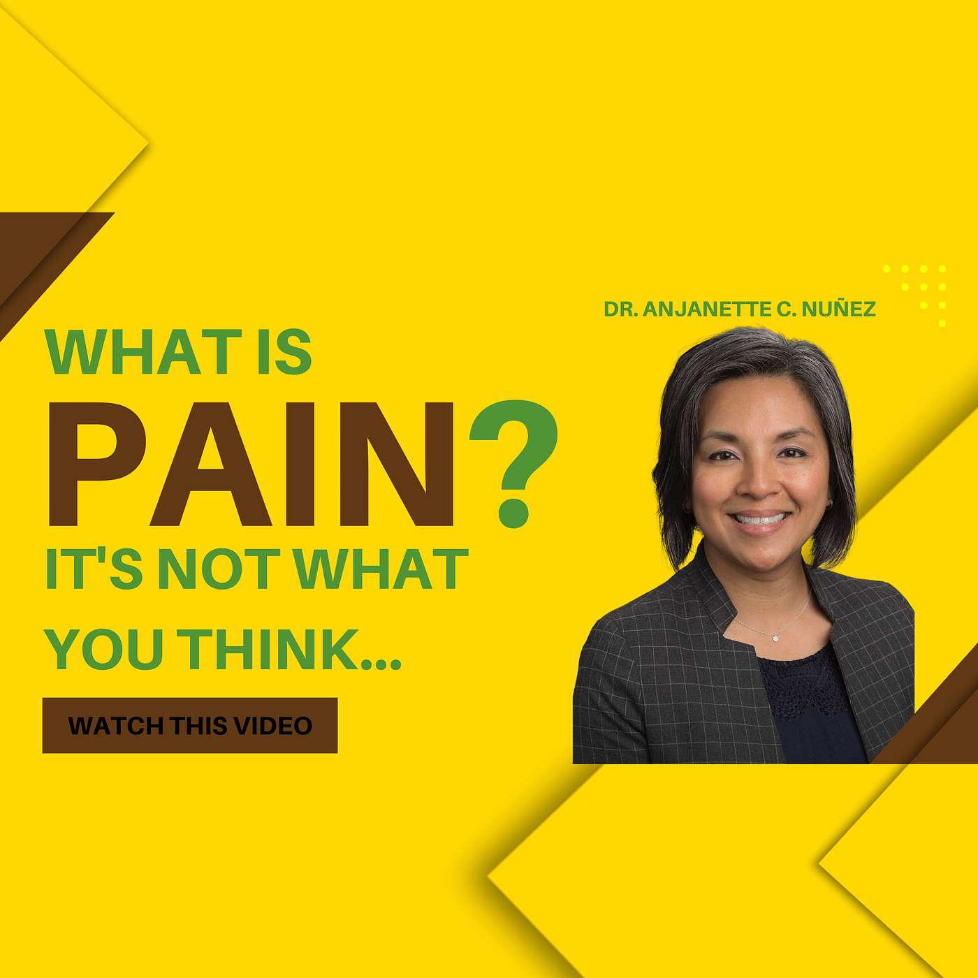 Followup to learning Pain Science with Dr. Nunez