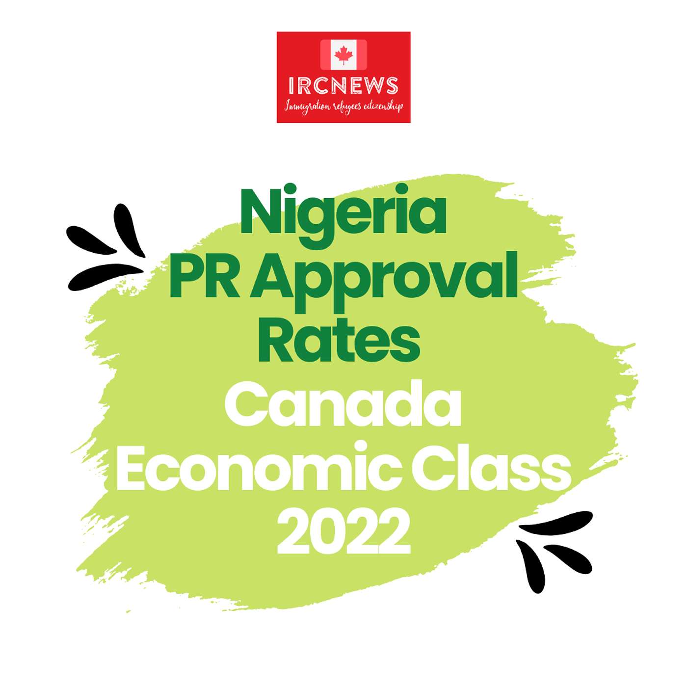Canada Immigration Economic Class PR Applications 2022 for Nigeria — Approval Rates