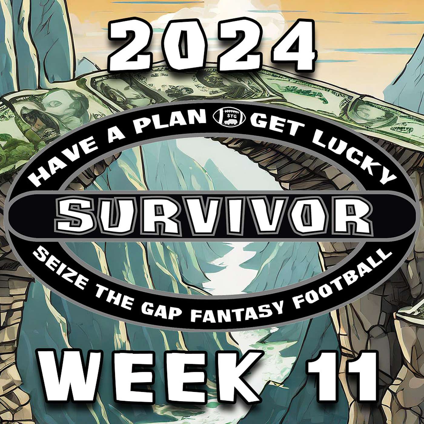 NFL Survivor 2024: Week 11 Survivor & Eliminator Contest Picks & Strategy: from Seize the Gap FF episode artwork