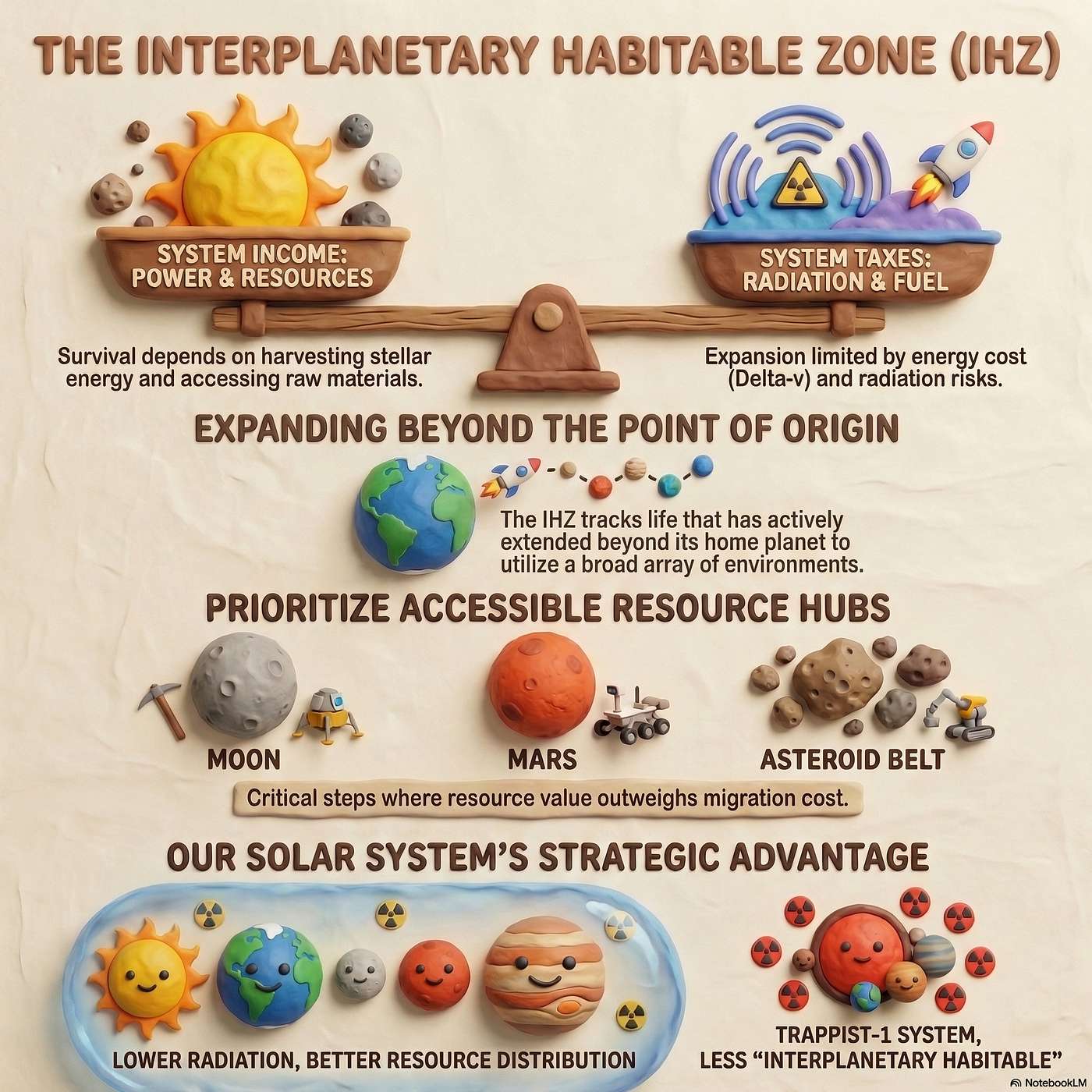 Interplanetary Habitable Zone