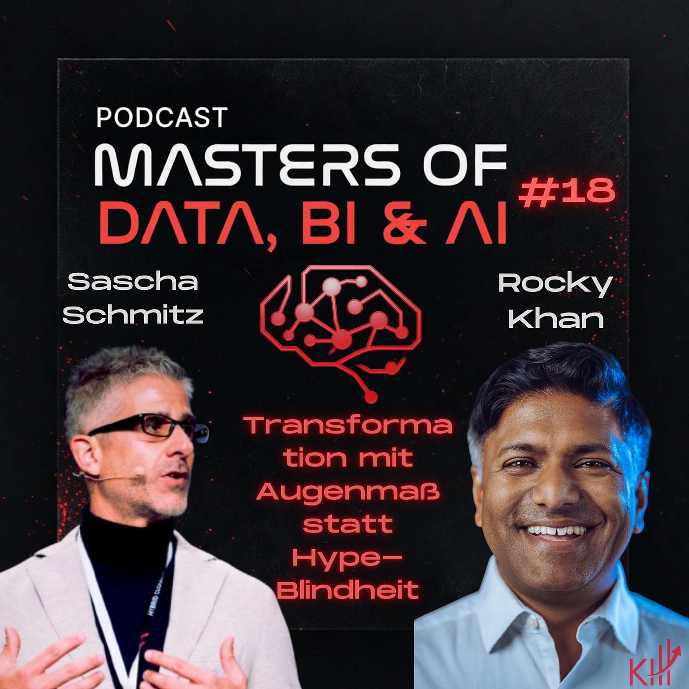 20 Jahre Erfahrung. Eine neue Mission. Und eine klare Wette auf Databricks | Sascha Schmitz & Rocky Khan - #18 episode artwork