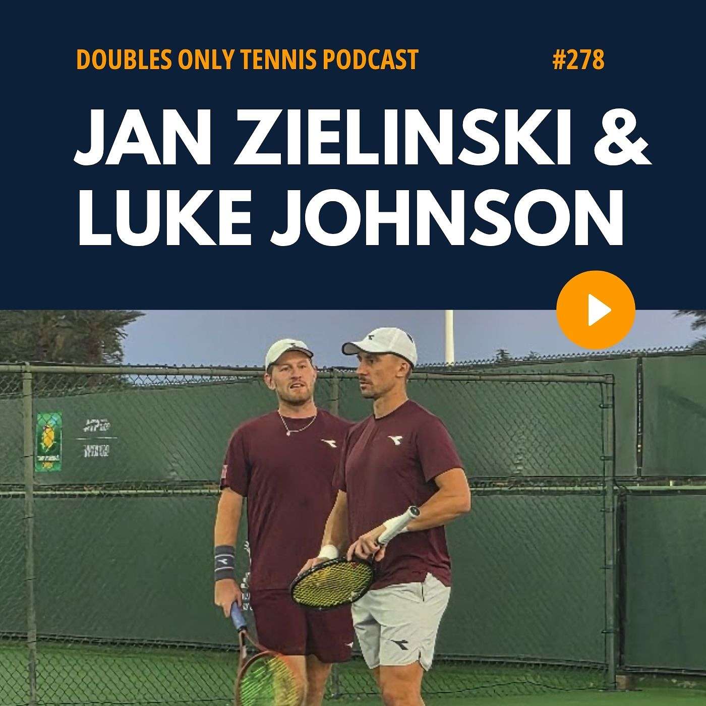 Jan Zielinski & Luke Johnson: On-Court Emotions, Partnership Dynamics, Good Practice, Mixed Doubles, & More episode artwork