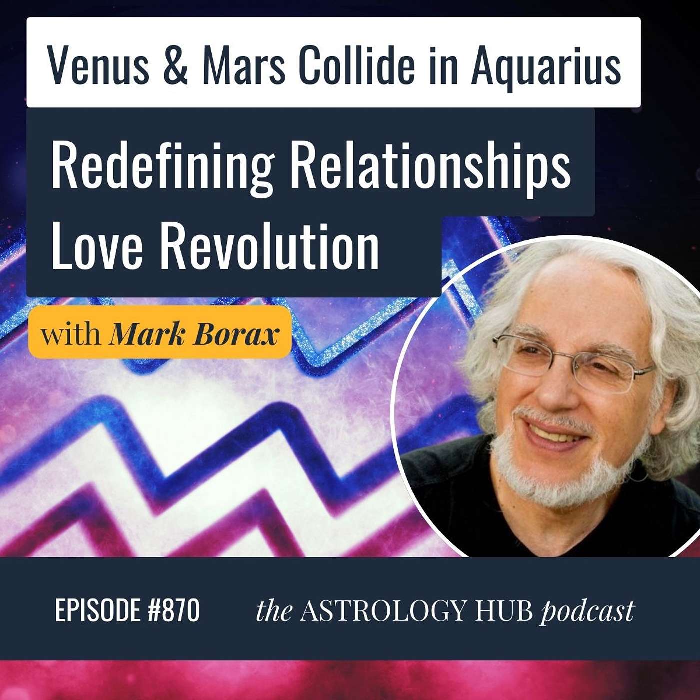 cover of episode Venus & Mars Collide in Aquarius: Redefining Relationships ⚡Love Revolution! w/Mark Borax