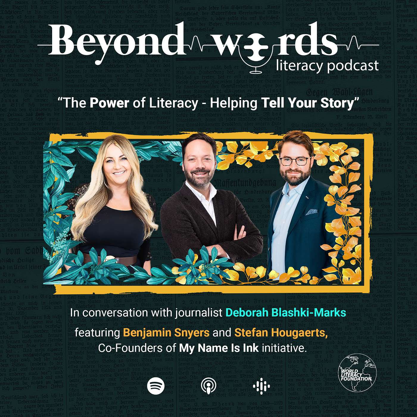 Beyond Words - Benjamin Syner & Stefan Houghaerts (My Name Is Ink Initiative) episode artwork