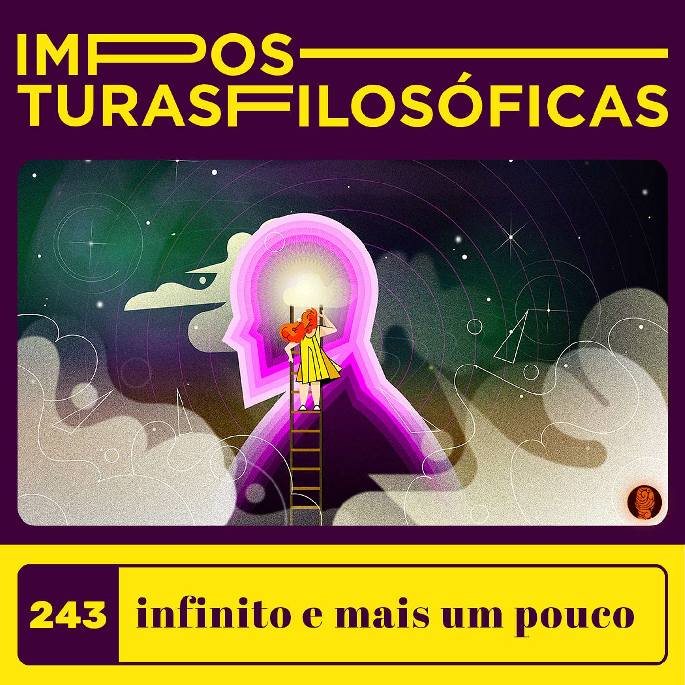 #243 infinito e mais um pouco | constelações, estrelas, perspectivas e conexões episode artwork