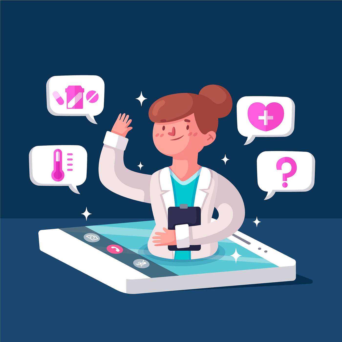 بودكاست أمراض النساء والتوليد - كيف يعمل الطب عن بعد على تحويل الرعاية الصحية للنساء