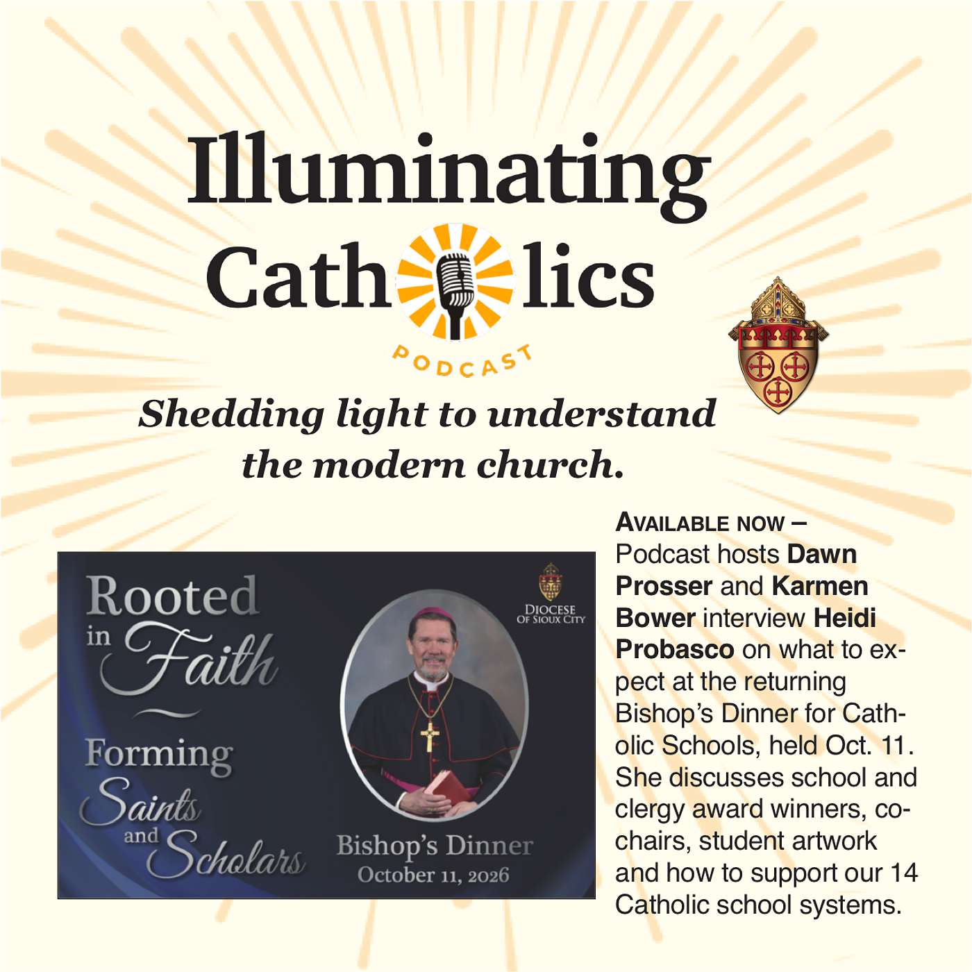 What to expect at the returning Bishop's Dinner for Catholic Schools episode artwork