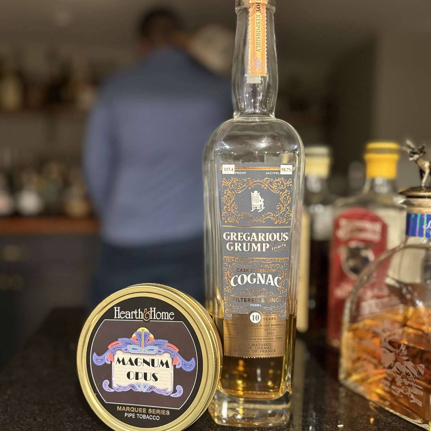 Christmas Present with Gregarious Grump and Hearth and Home Magnum Opus!