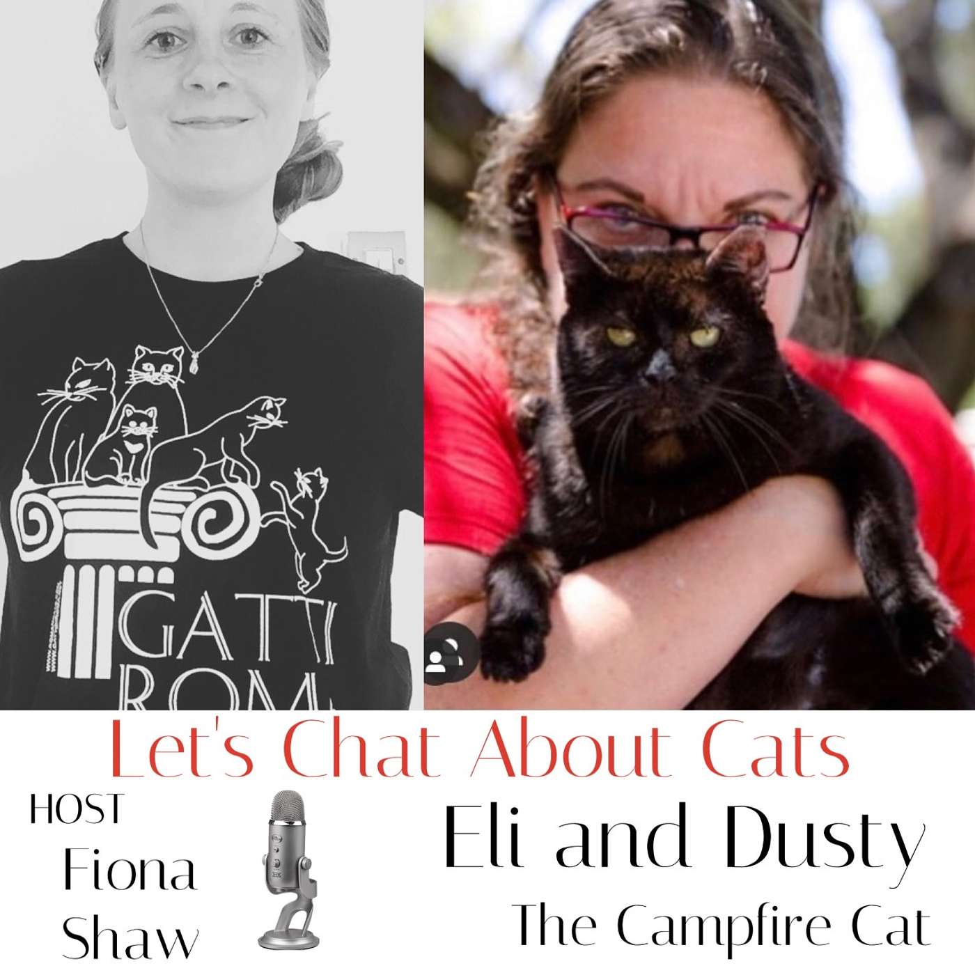 Lets Chat About Cats - Episode 17 with Special Guest Eli and Dusty The Campfire Cat