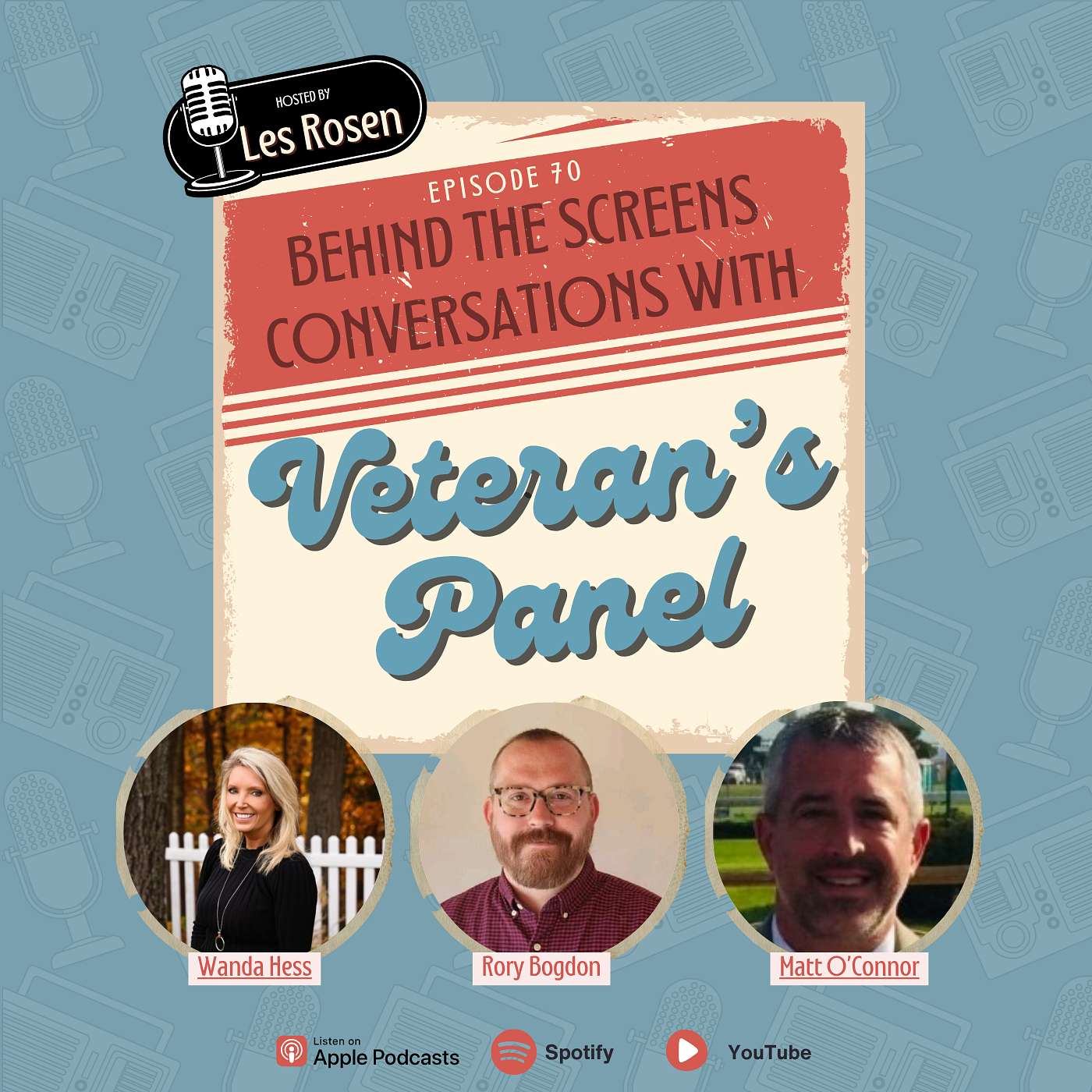 Episode 70: The Veterans Panel: Matt O'Connor, Wanda Hess & Rory Bogdon episode artwork