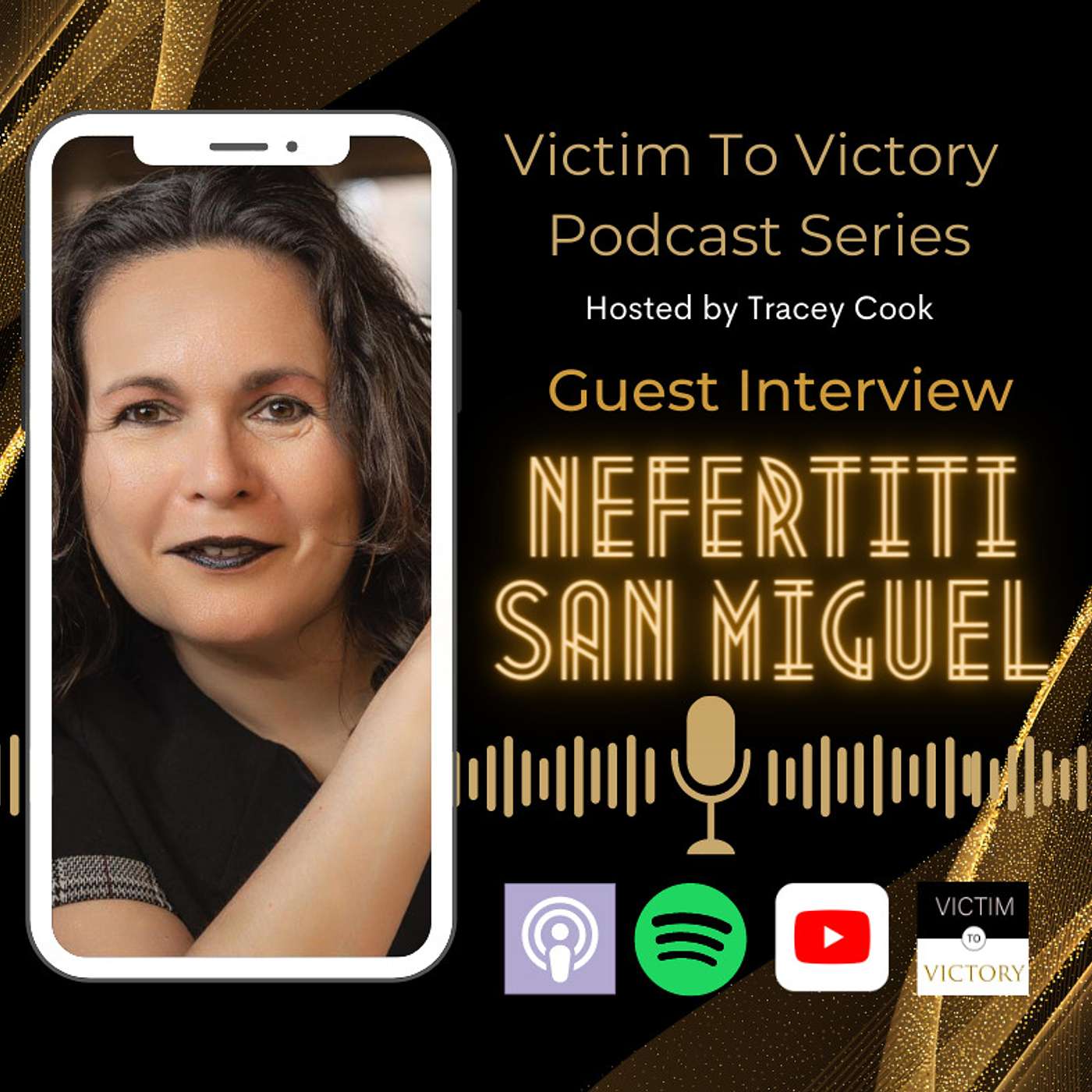 ”I decided to take all the BS out of my life” V2V Interview Featuring Nefertiti San Miguel