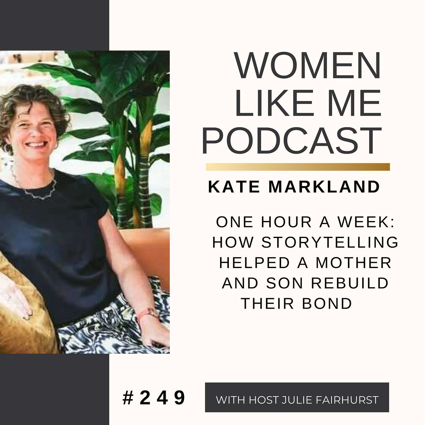 One Hour a Week: How Storytelling Helped a Mother and Son Rebuild Their Bond | Kate Markland episode artwork