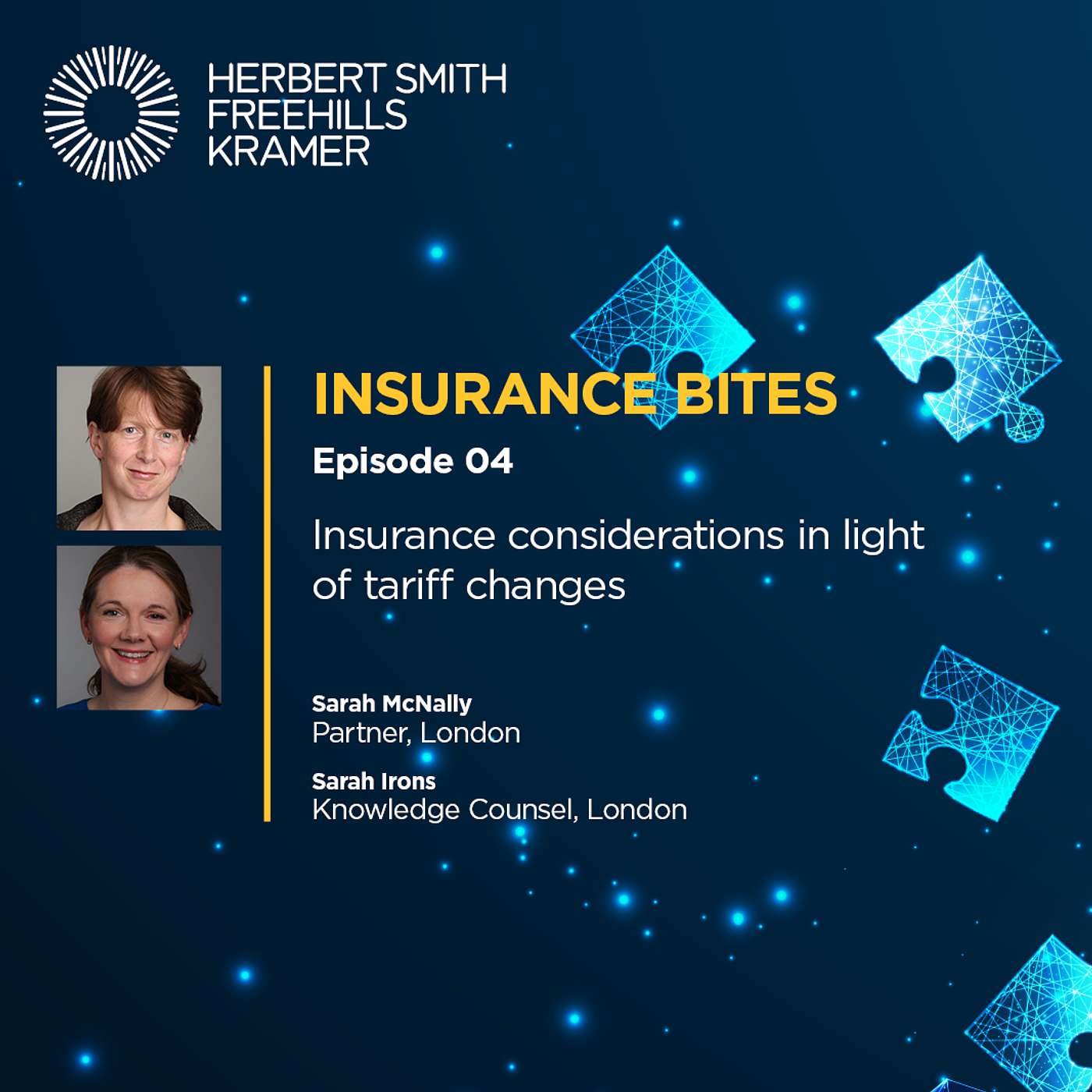 Insurance Bites EP4: Insurance considerations in light of tariff changes episode artwork