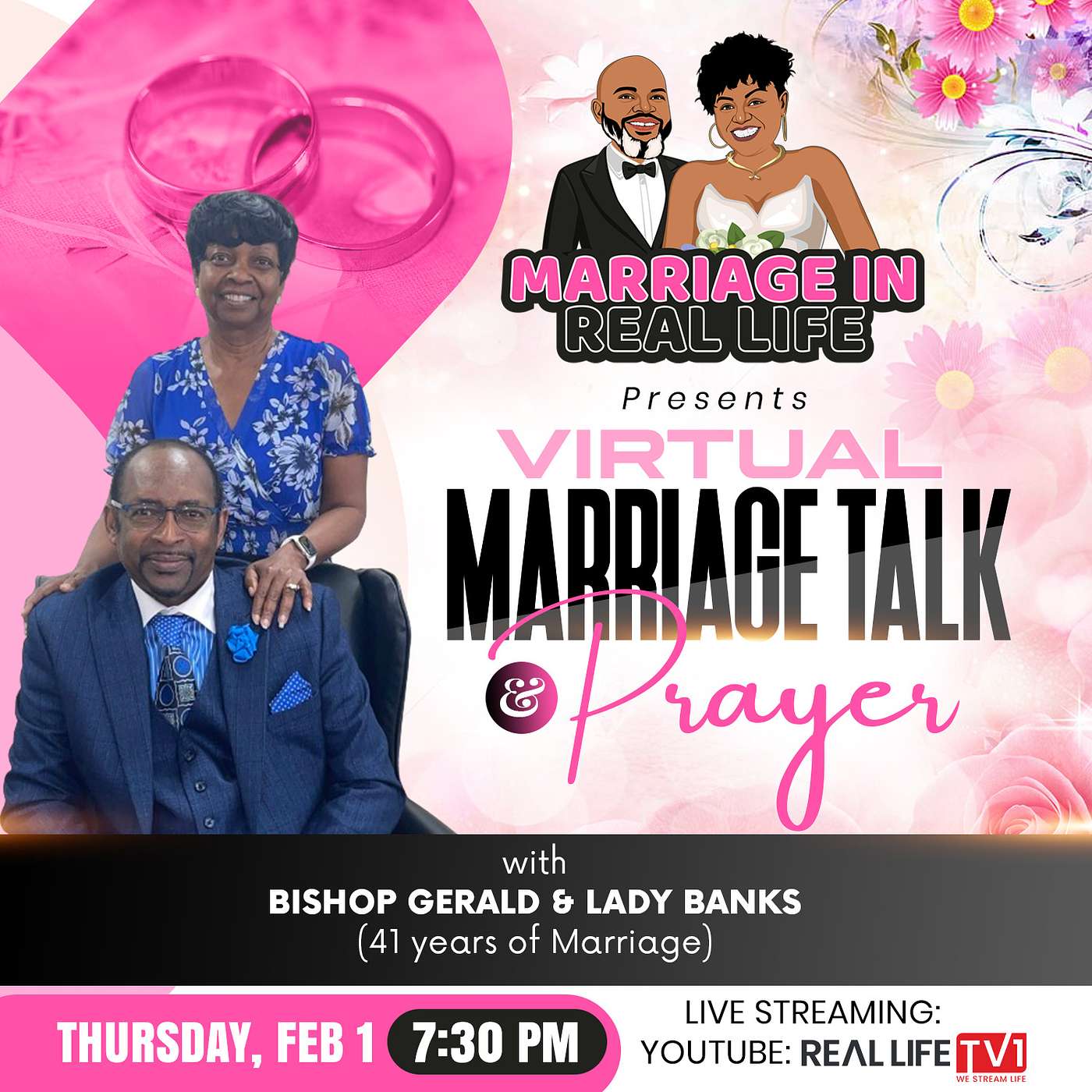 The Blueprint for Lifelong Devotion: Celebrating Over 40 Years of Marital Wisdom with Bishop Gerald and Lady Cheryl Banks