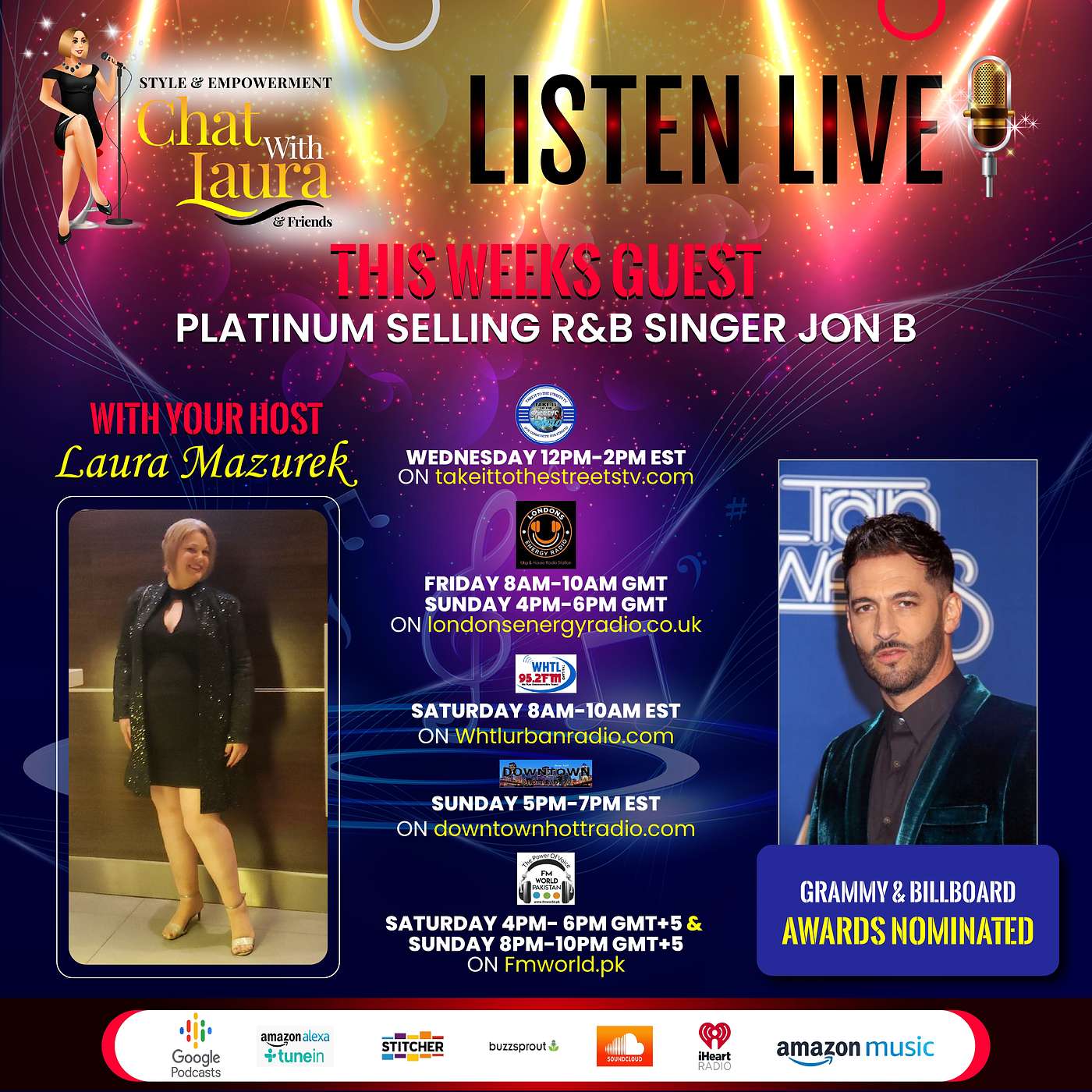 Style & Empowerment Chat With Laura & Friends Radio