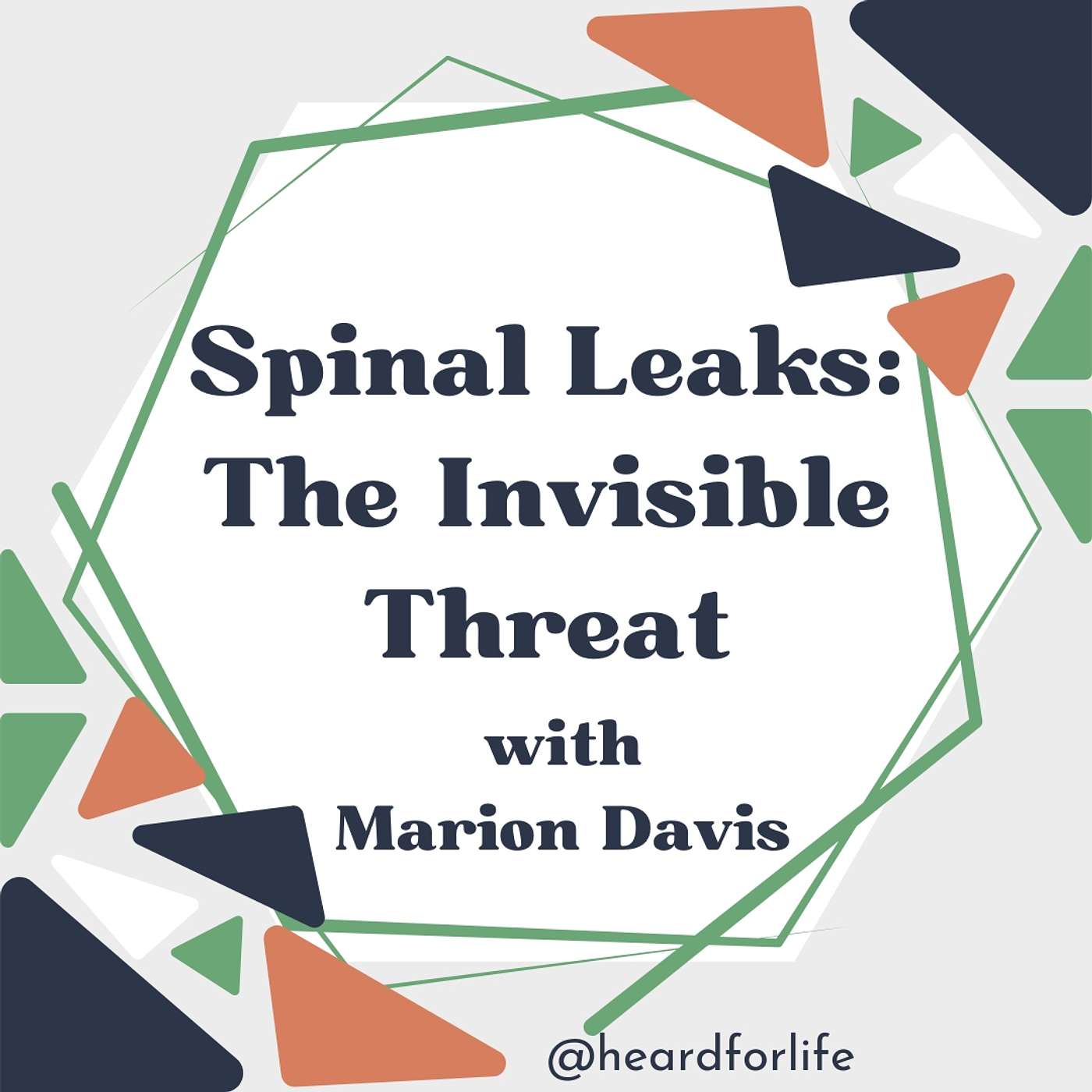 029- Spinal Leaks: the Invisible Threat with Marion Davis