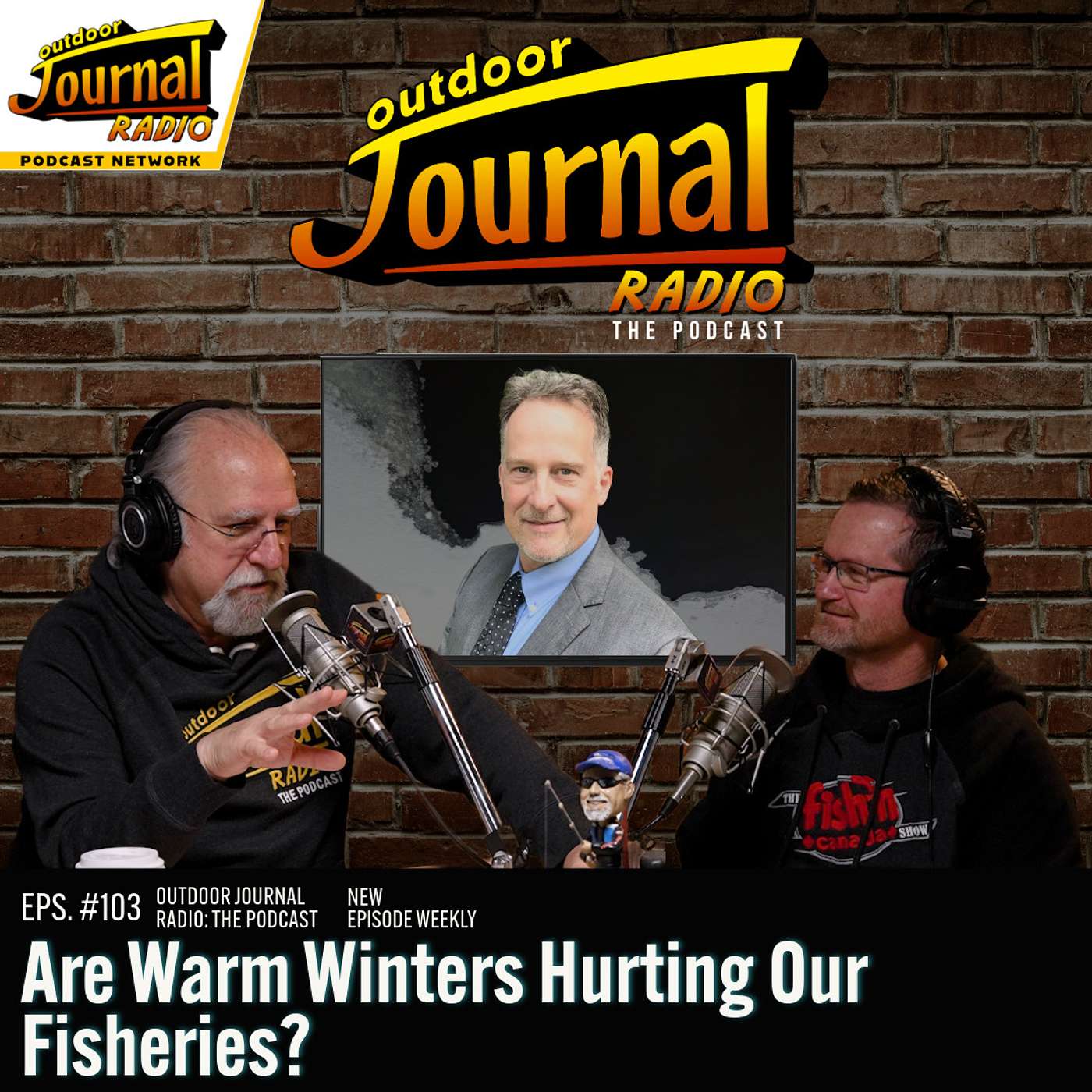 Episode 103: Are Warm Winters Hurting Our Fisheries? (w/ Dr. Michael Twiss)
