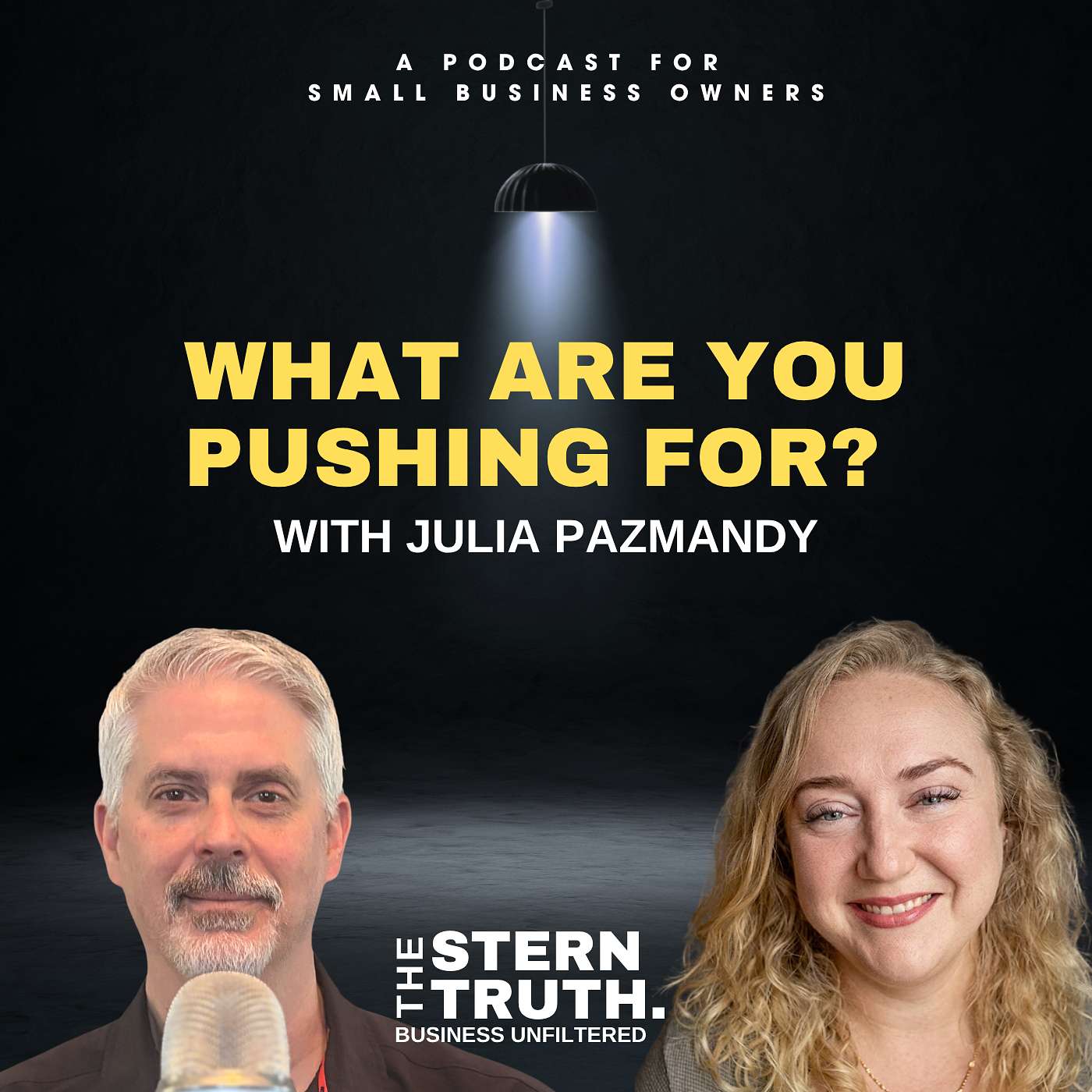 Ep. 89 The Stern Truth: What Are You Pushing For? With Julia Pazmandy episode artwork
