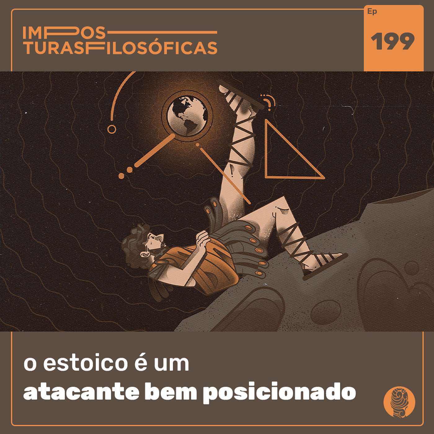 #199 o estoico é um atacante bem posicionado | ética, exercícios, visão do alto episode artwork
