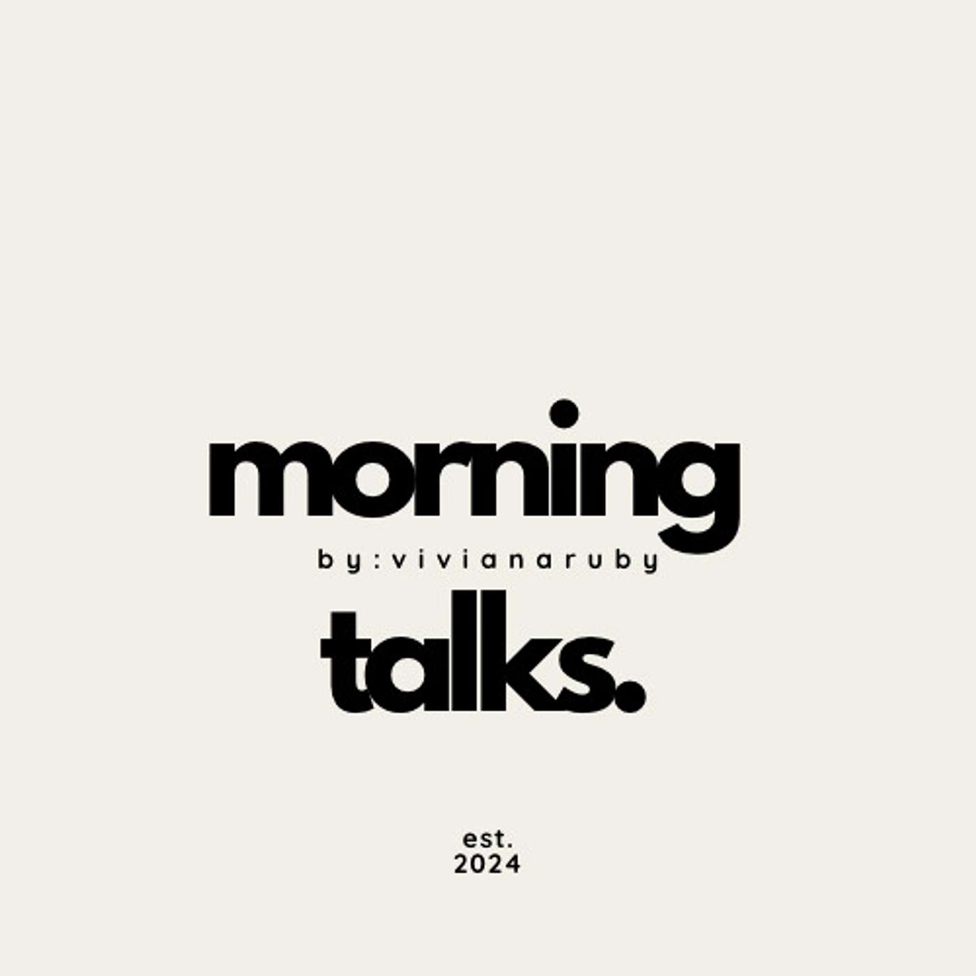 morning talks podcast artwork