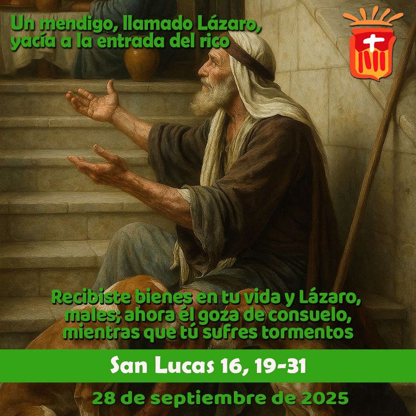 2025-09-28 San Lucas 16, 19-31: Domingo XXVI Ordinario