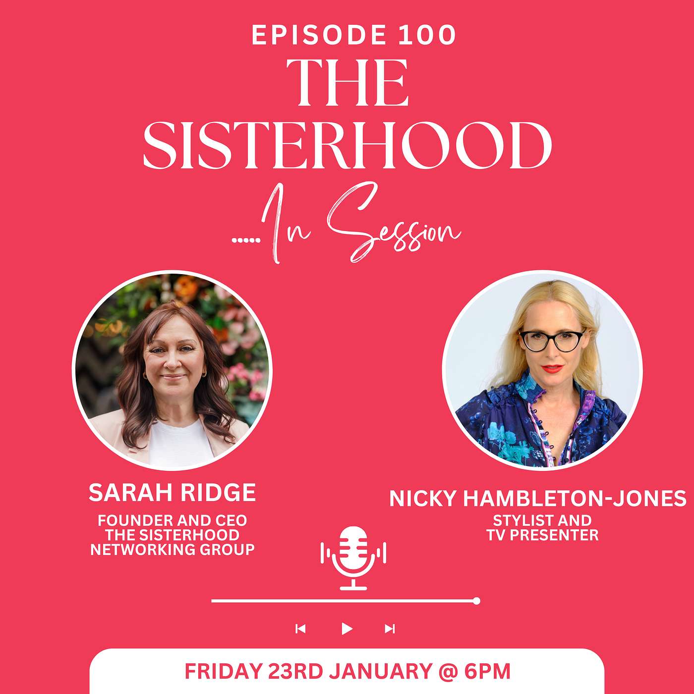 * 100TH EPISODE * - With Nicky Hambleton-Jones.....Stylist And TV Presenter * 100TH EPISODE * - With Nicky Hambleton-Jones.....Stylist And TV Presenter