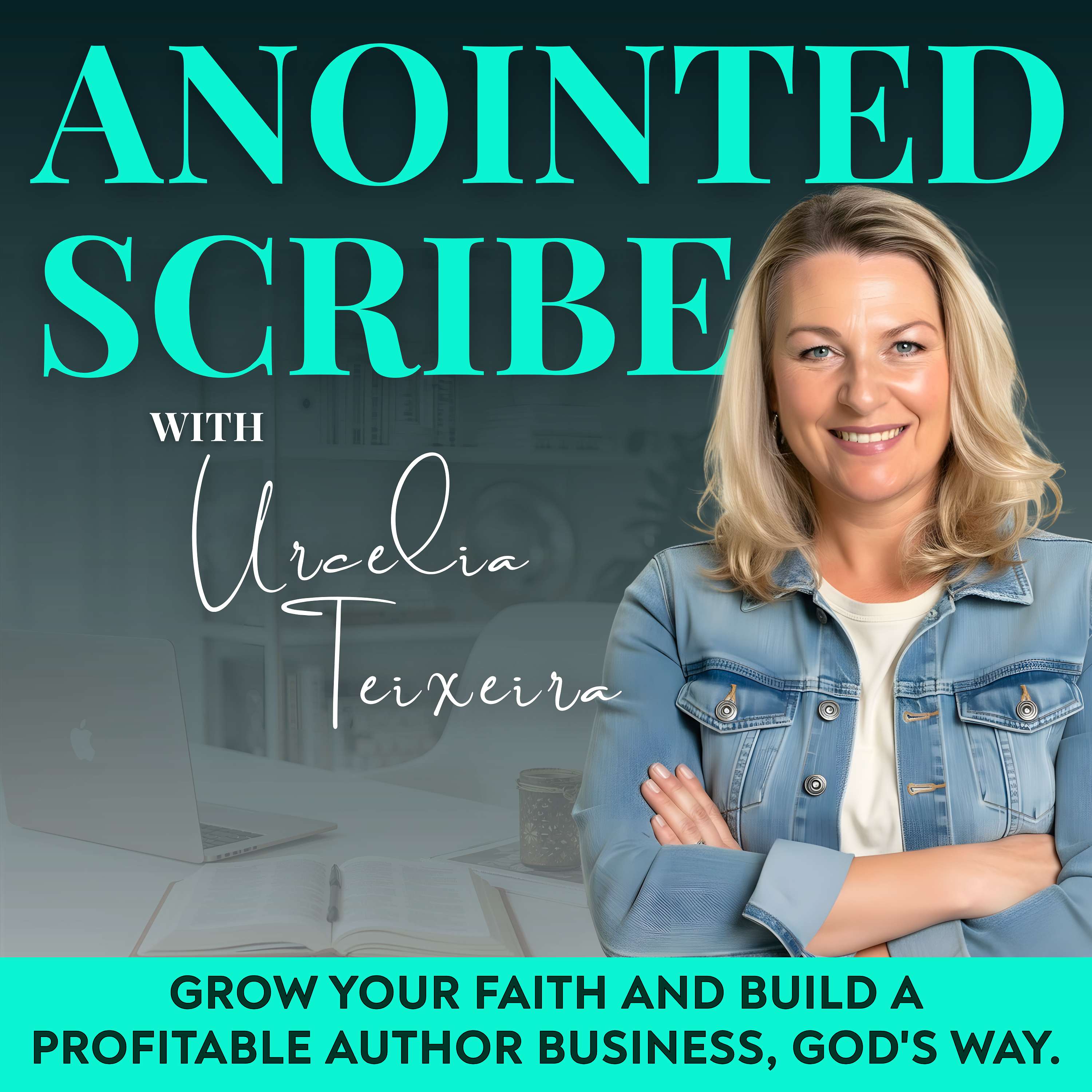 The Anointed Scribe Podcast for Christian Writers | Faith, Encouragement & Christian Author Business