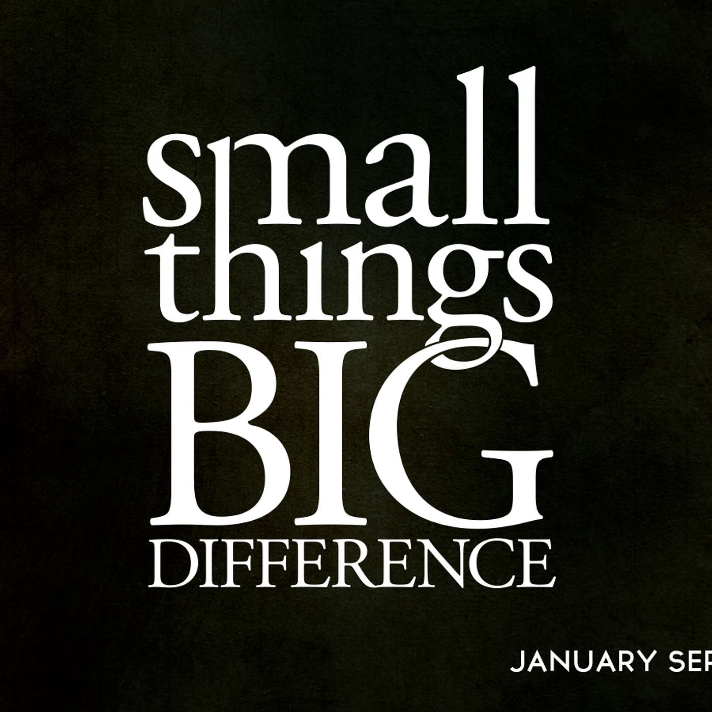 Small Things Big Difference Part 3: Small Steps To Guarding Our Words episode artwork