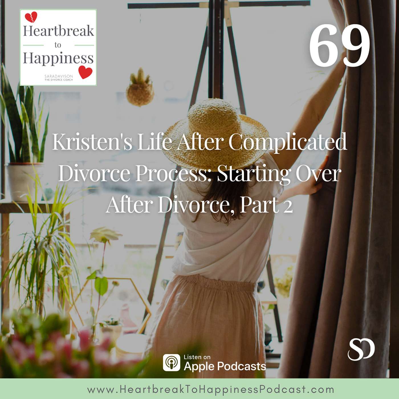 Kristen's Life After Complicated Divorce Process: Starting Over After Divorce, Part 2 episode artwork