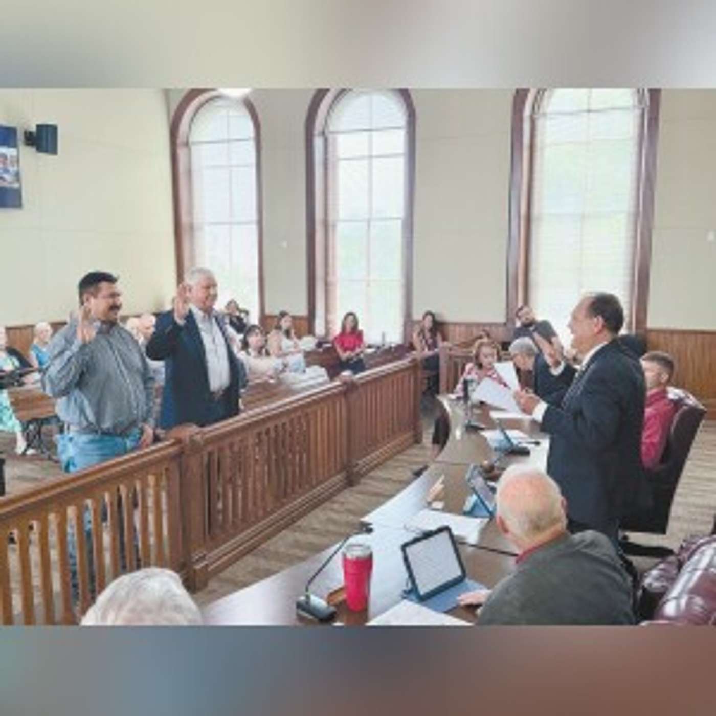 New ESD board members take oath episode artwork